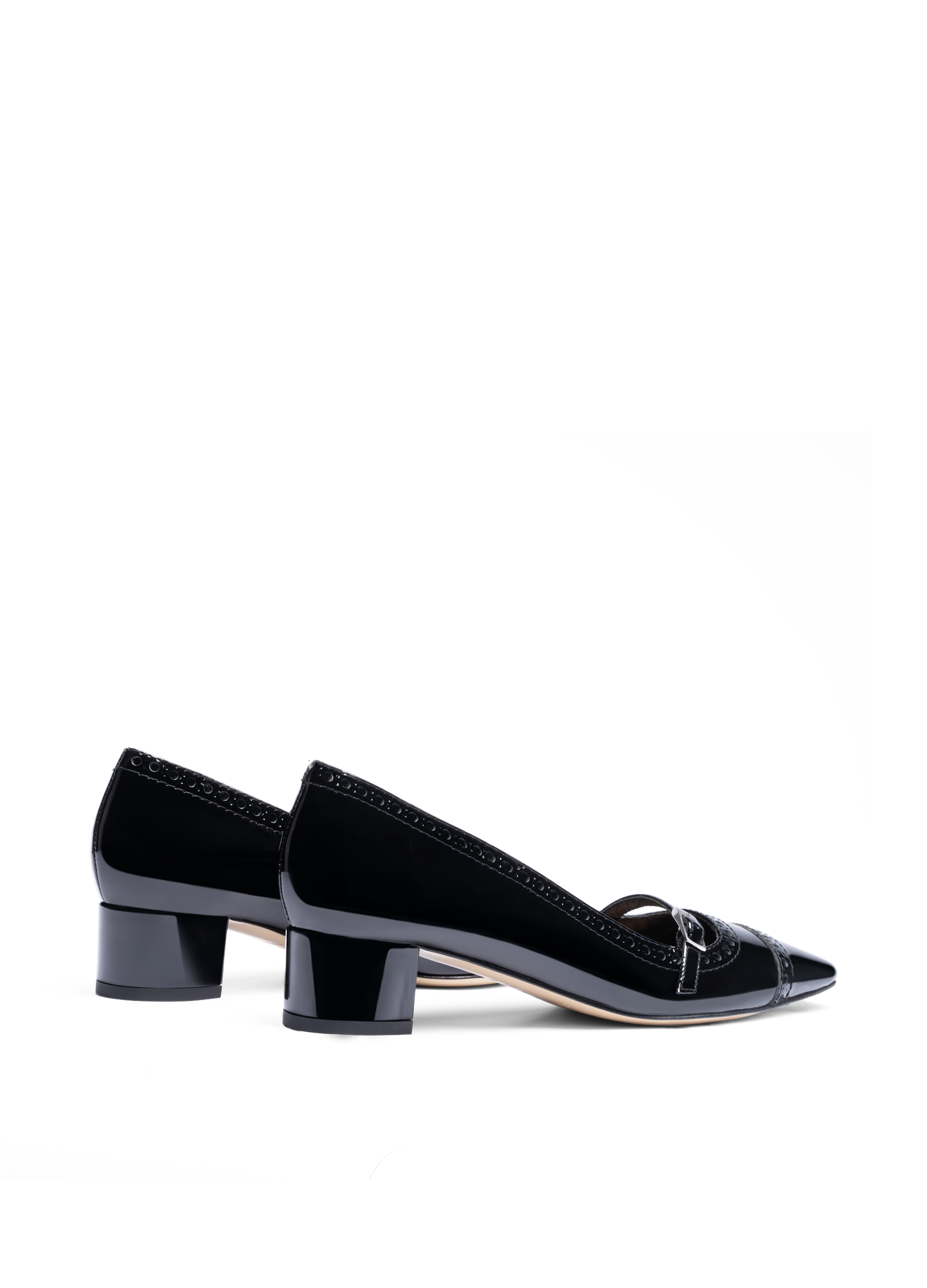 Black patent leather pumps PARALLELE PARIS Black