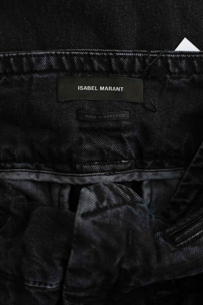- Straight-leg jeans
- 5 pockets
- Straight cut
- Faded effect ISABEL MARANT - Seconde Main Black