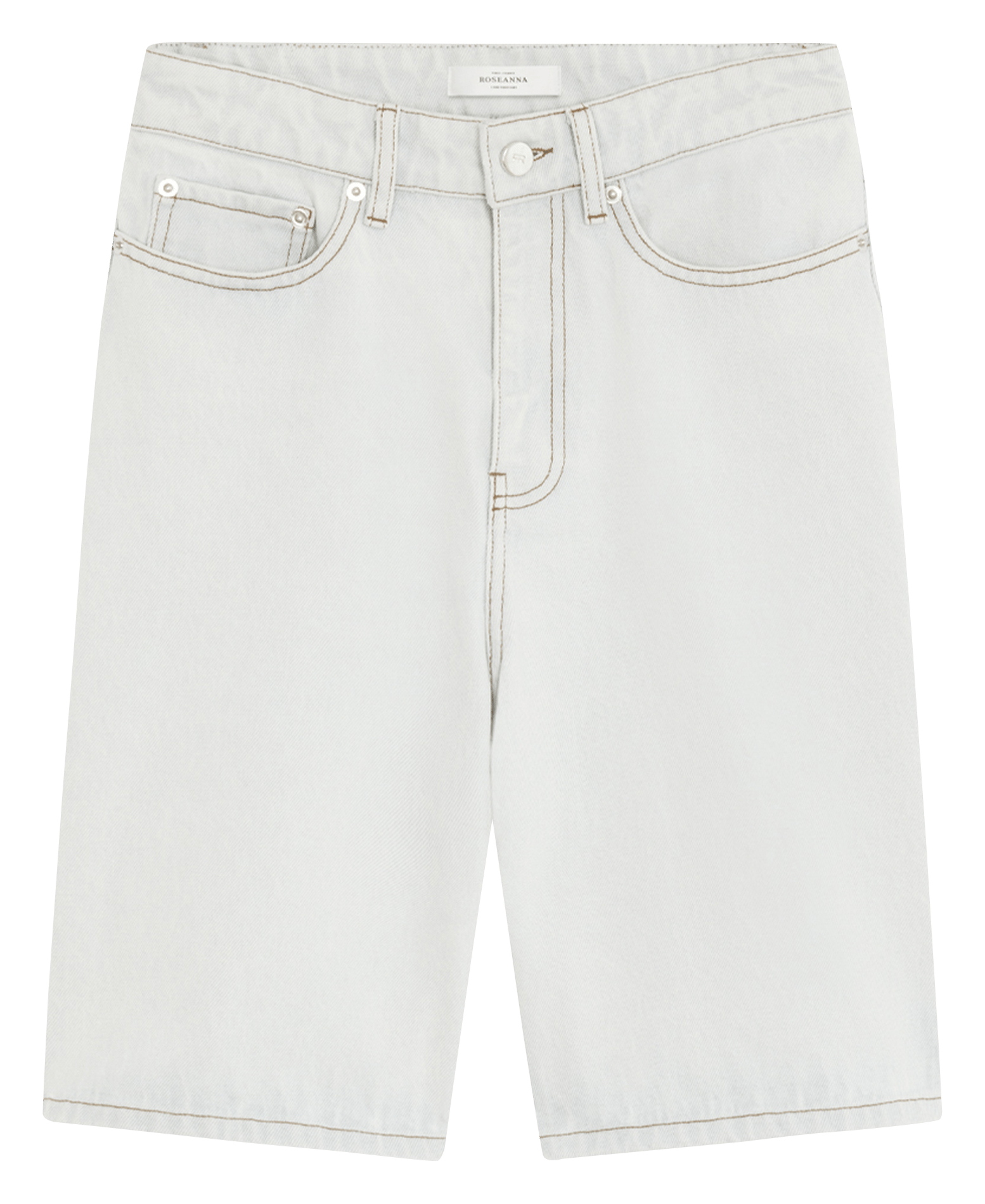 Bermudas en denim taille mi-haute ROSEANNA Bleu