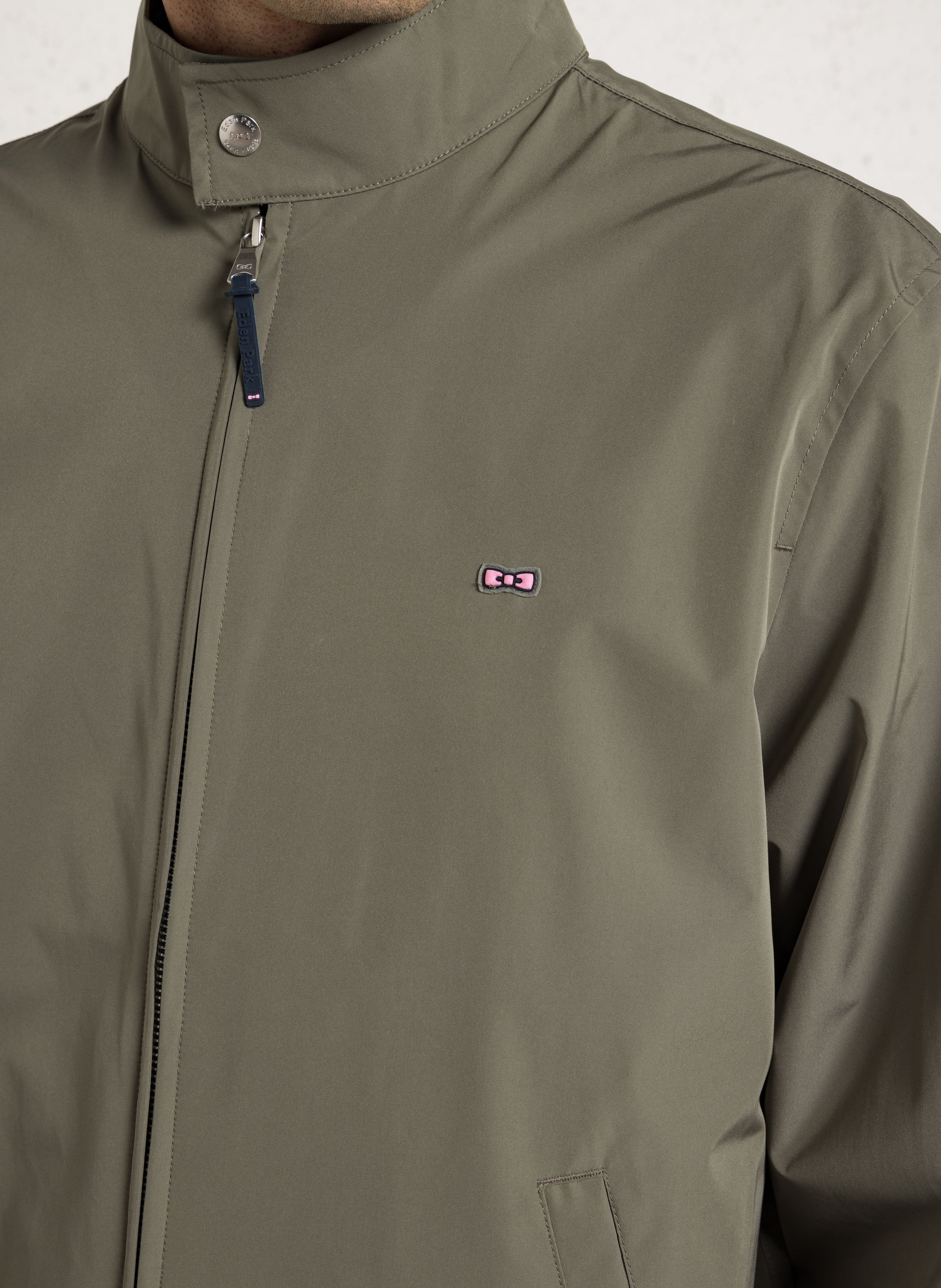 Blouson droit col montant EDEN PARK Kaki
