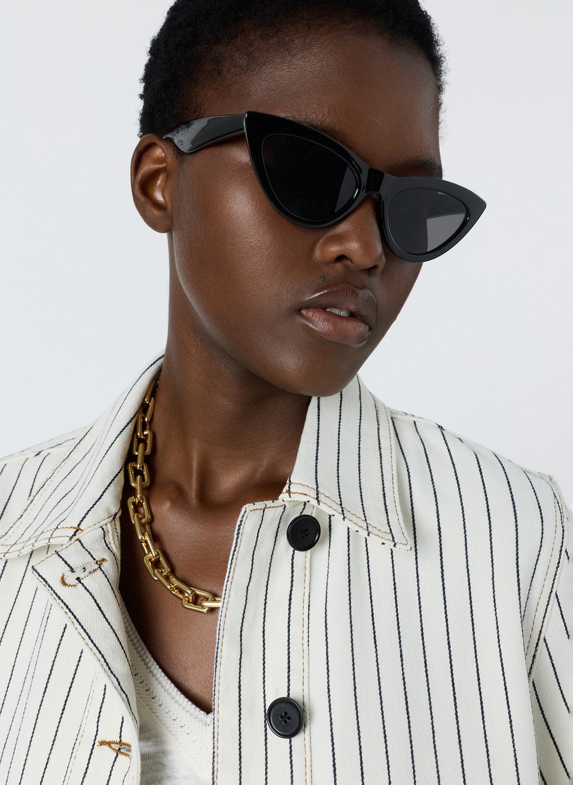 Cropped cotton-blend jacket GERARD DAREL Beige