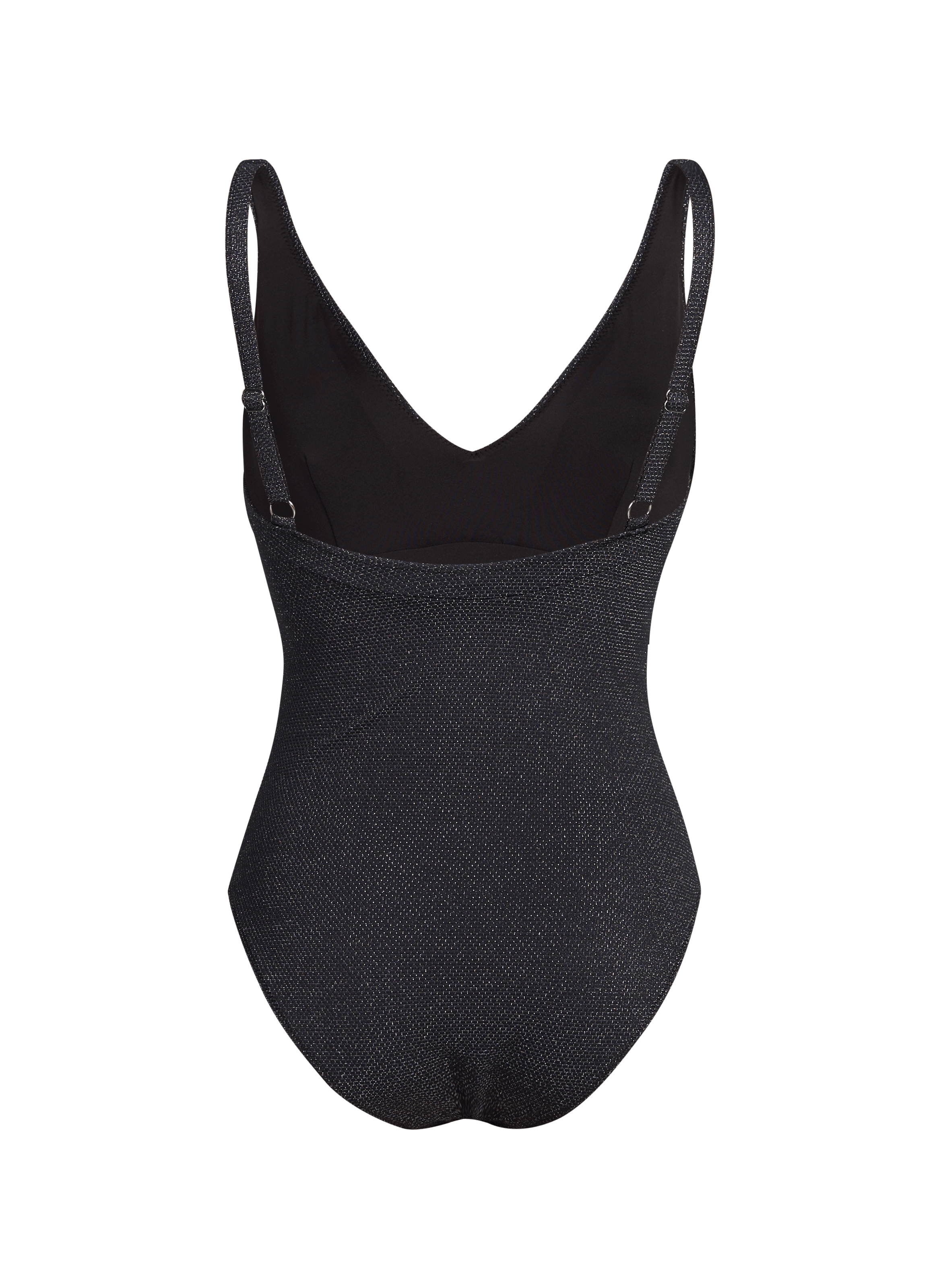 Braided-effect leather tote bag SAISON 1865 Black