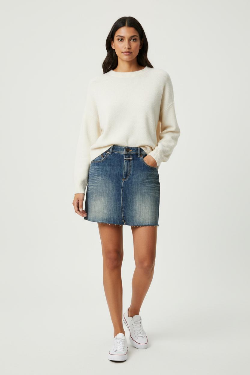 Short & midi skirt CLOSED - Seconde Main Blue