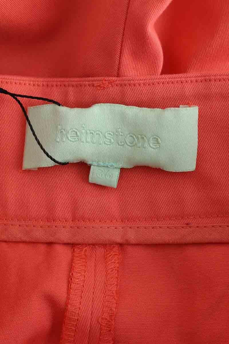 Pantalon droit HEIMSTONE - Seconde Main Orange