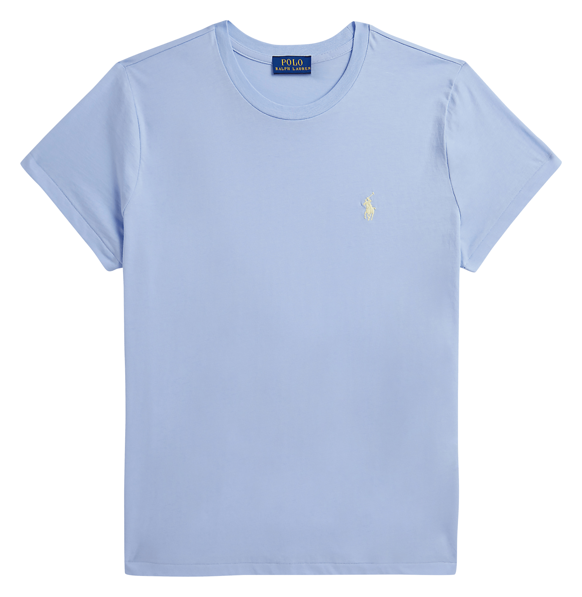 T-Shirt mit kurzen Ärmeln und Logo POLO RALPH LAUREN Blau