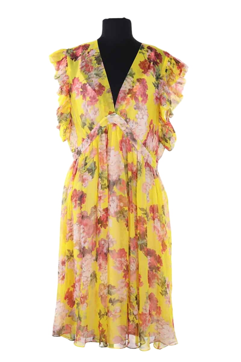 Dress TARA JARMON - Seconde Main Yellow
