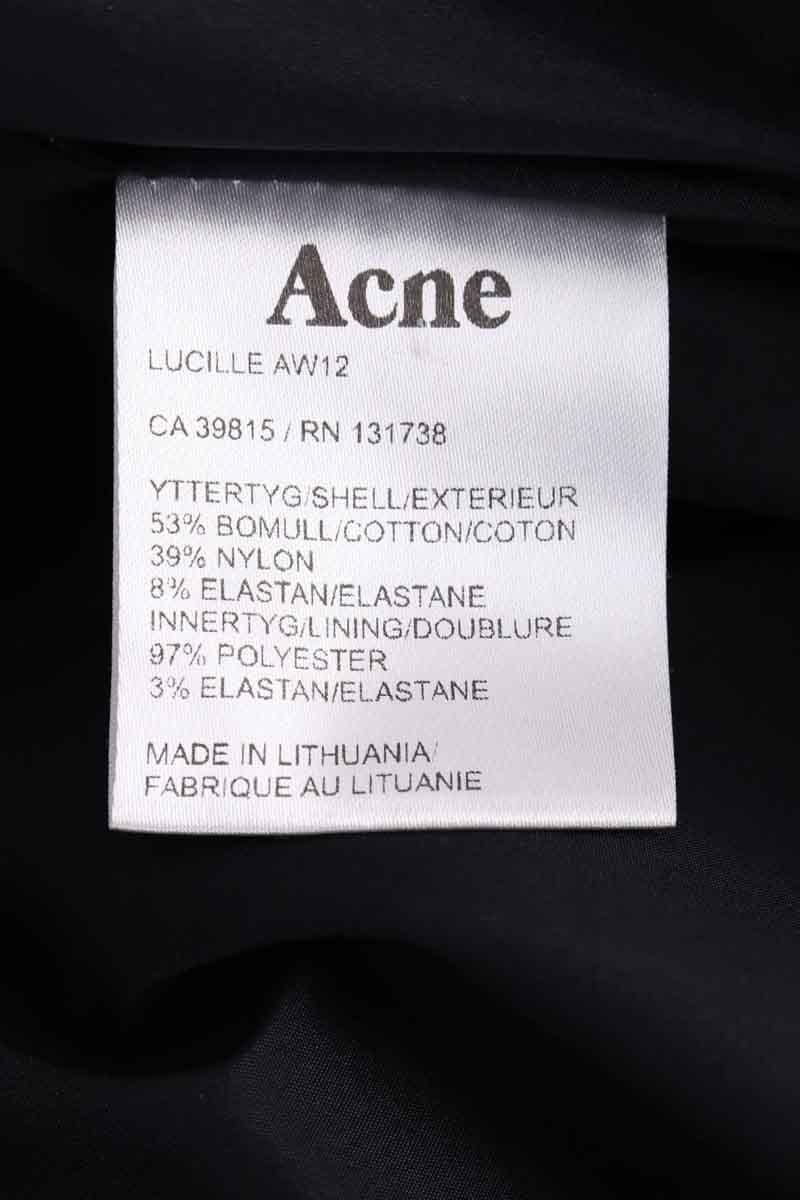 Dress ACNE STUDIOS - Seconde Main Black