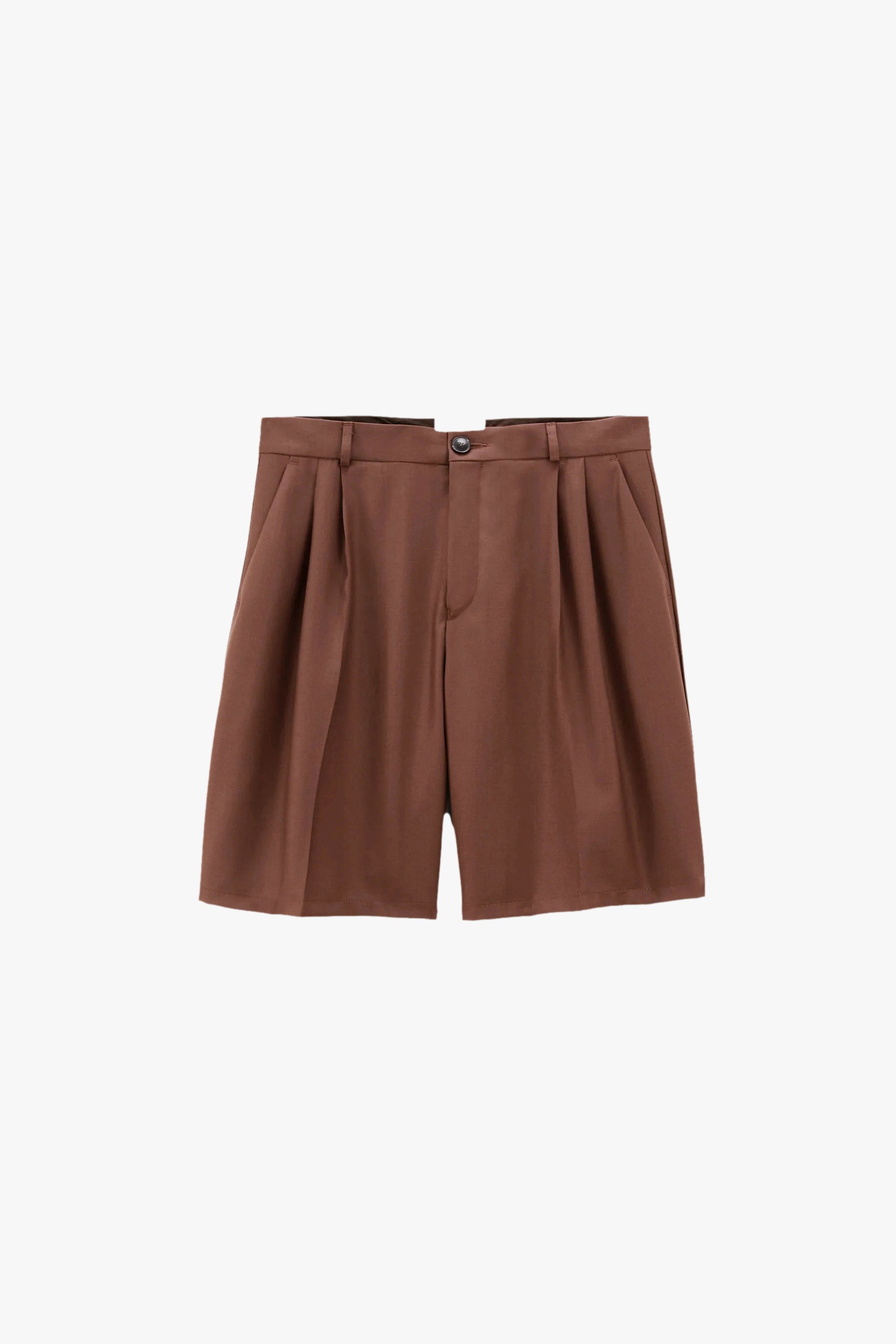 Pleated Como shorts Noyoco