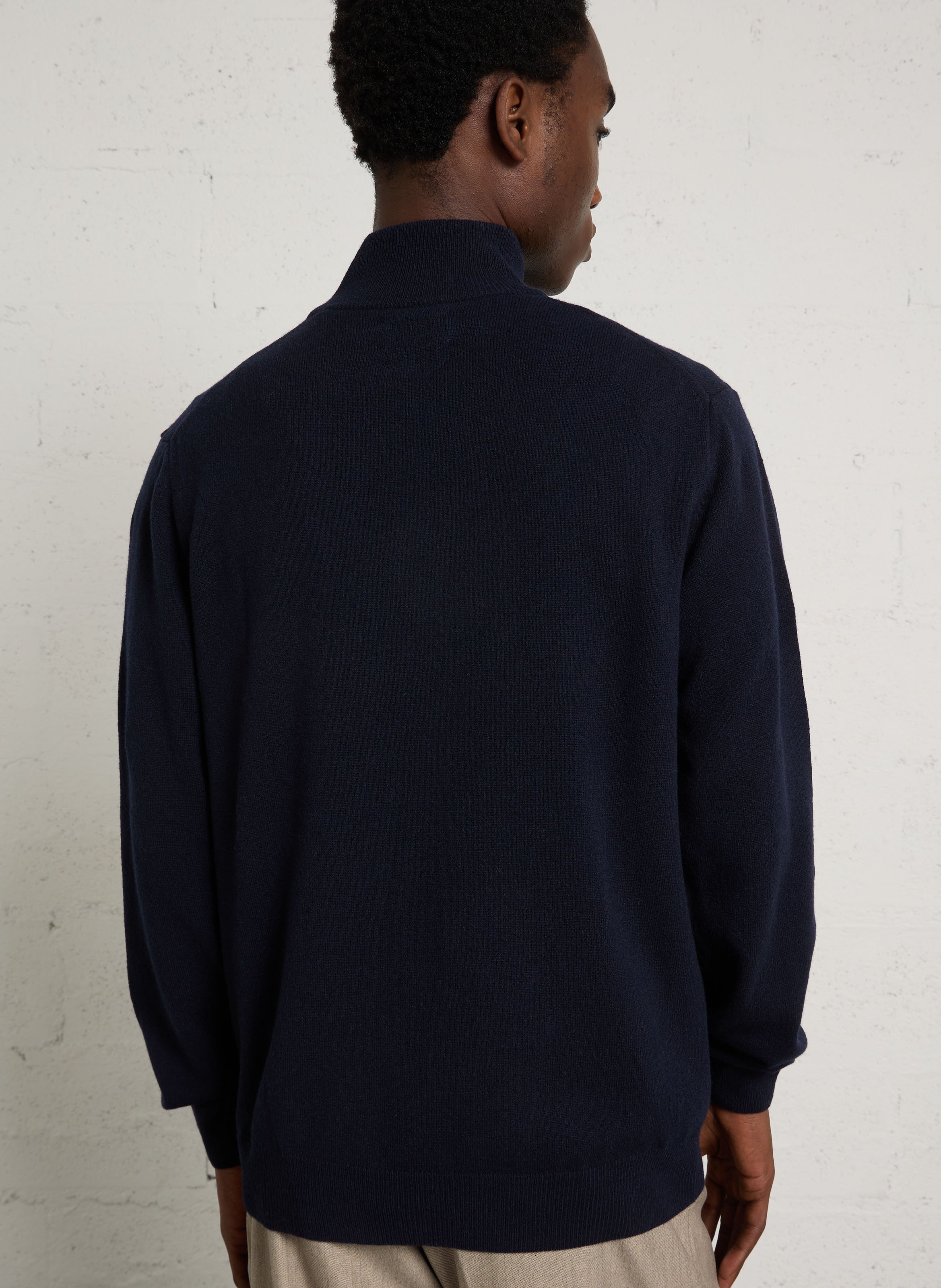 Wollpullover mit Polokragen GANT Blau