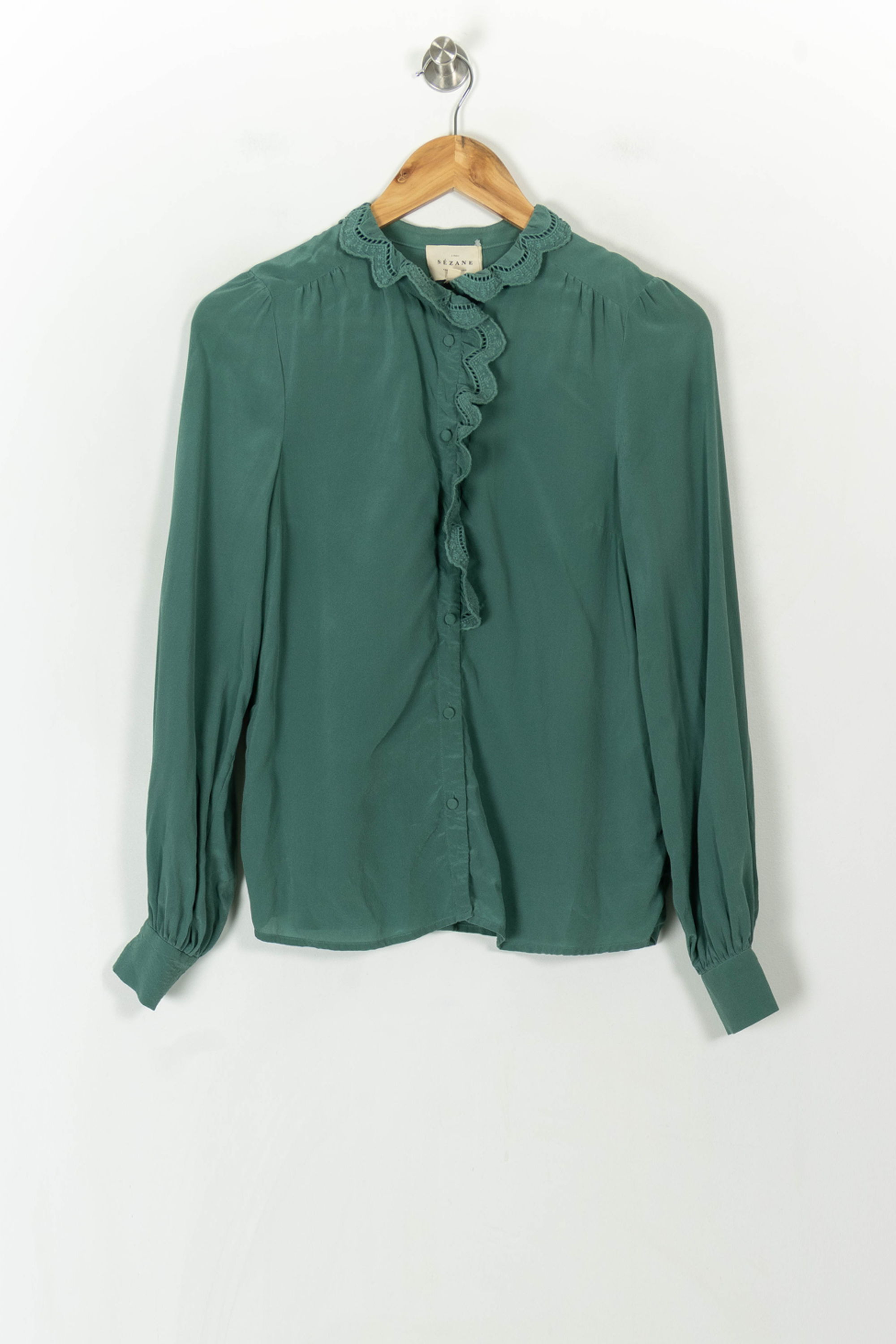 Blouse SEZANE - Seconde main Vert