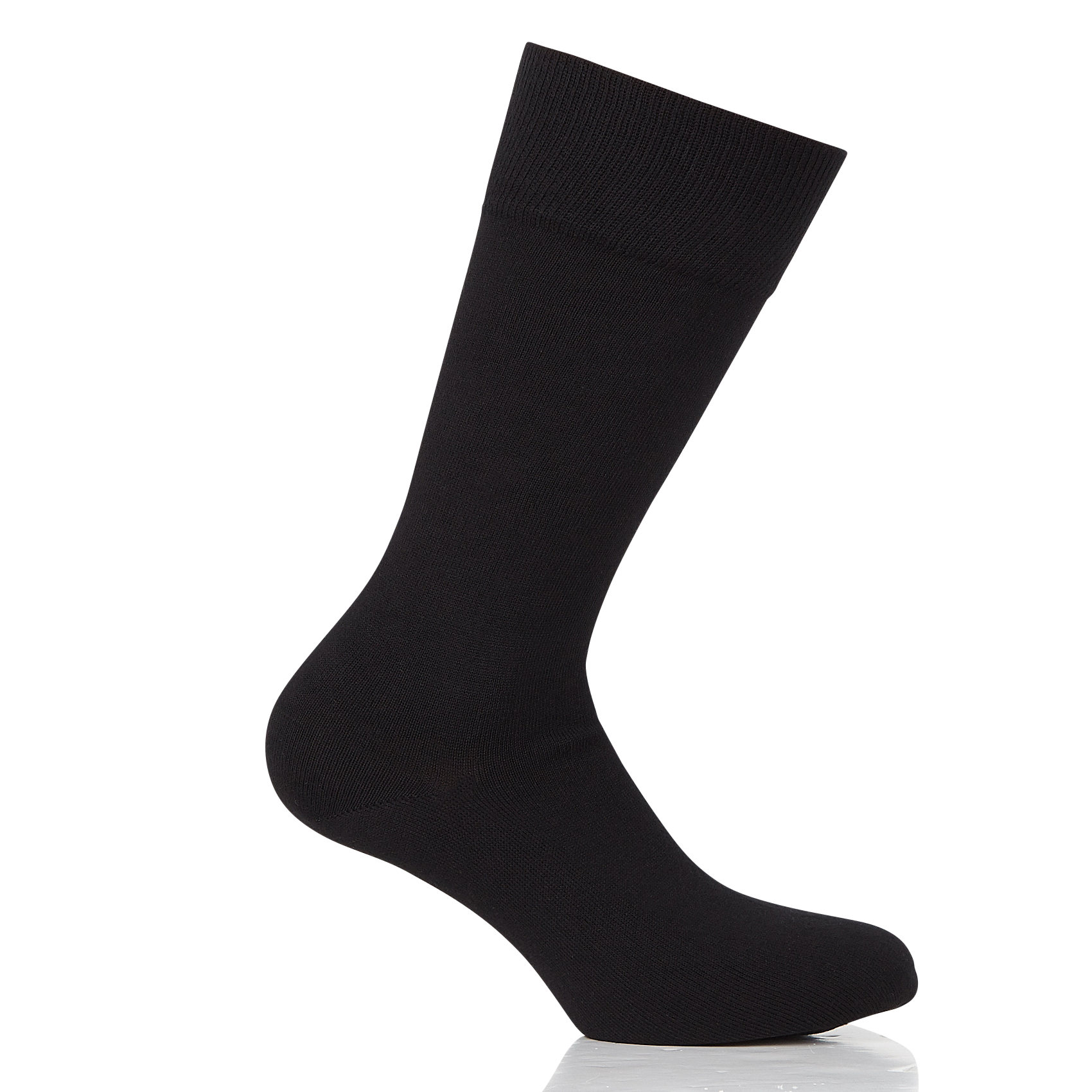 Socken aus Baumwoll-Mix AU PRINTEMPS PARIS Schwarz
