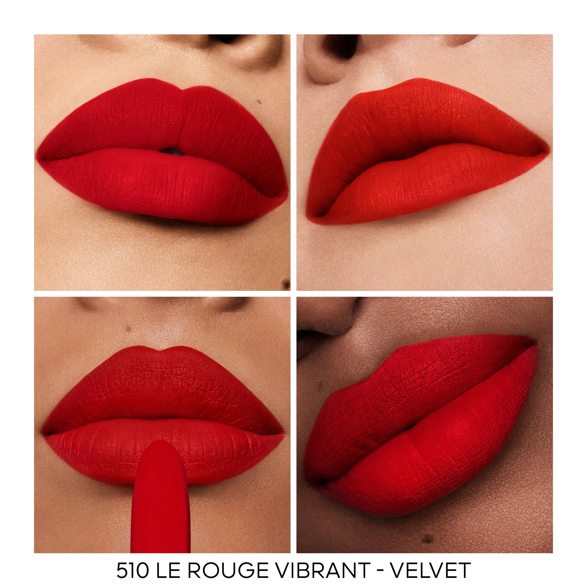 ROUGE G Nachfüllung - Personalisierbarer Lippenstiftpflege GUERLAIN 510 le rouge vibrant – velvet