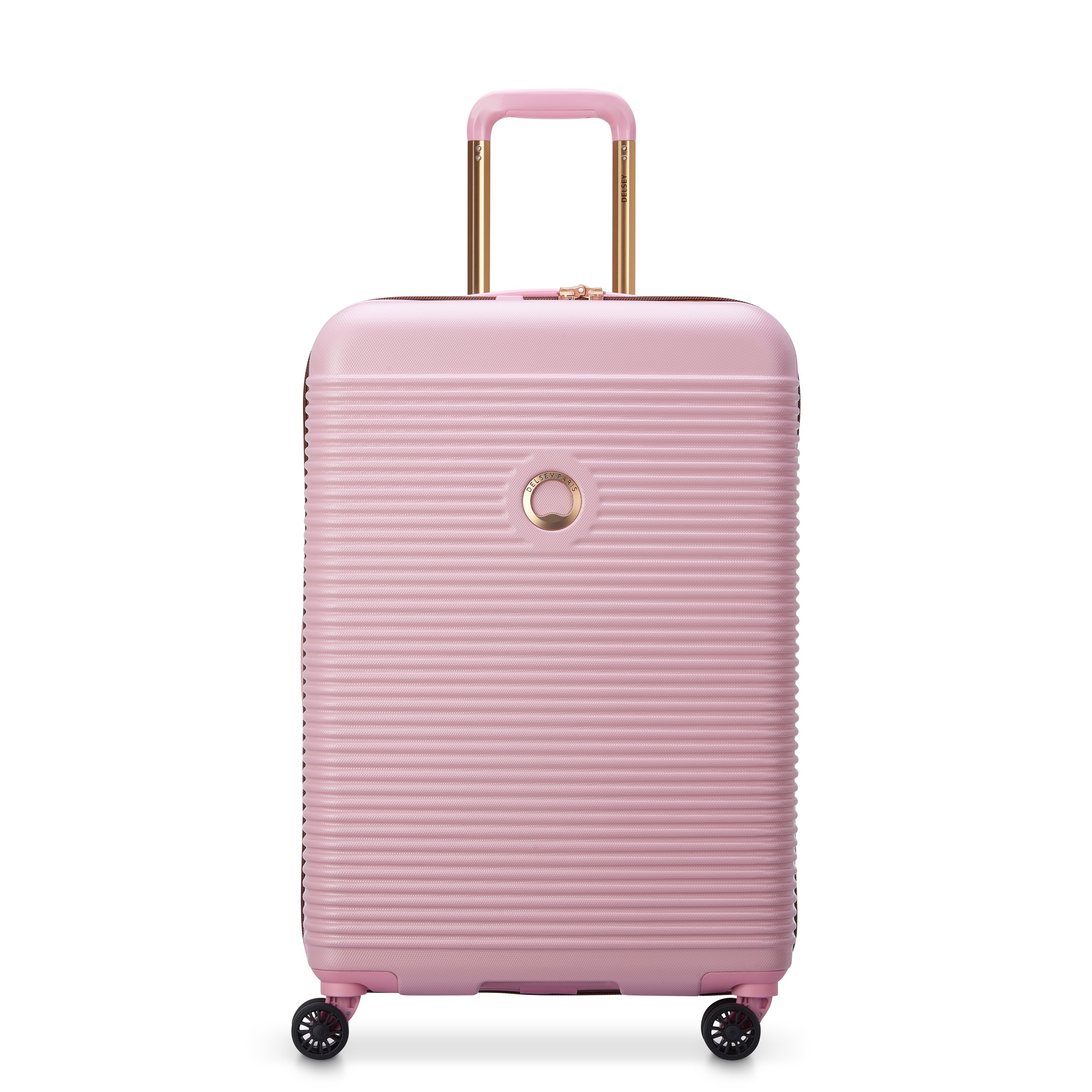 Rigid hold suitcase DELSEY PARIS Pink