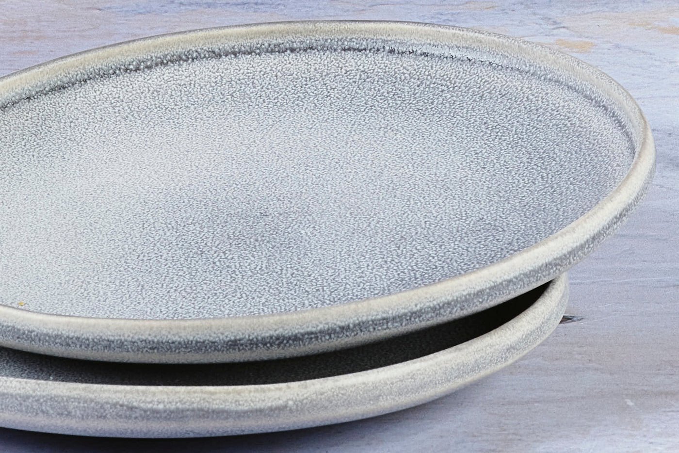 Stone moon gray ø19cm plate - 6 pieces BJORN Grey