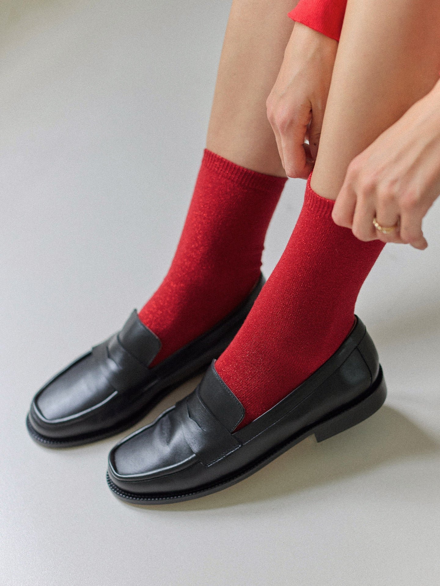 Nappa leather moccasins EMZI PARIS Black