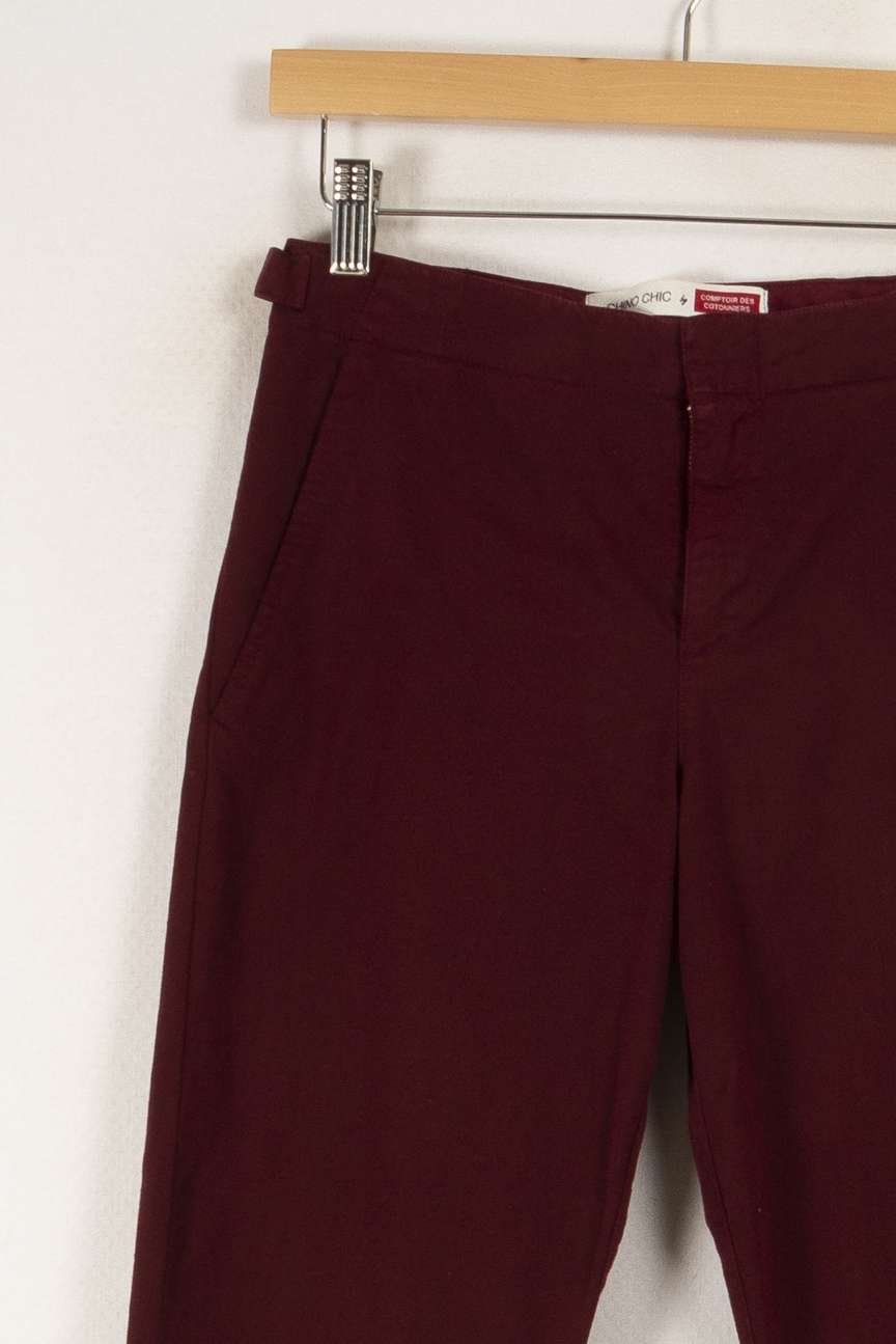 PANTS COMPTOIR DES COTONNIERS - Seconde main Red