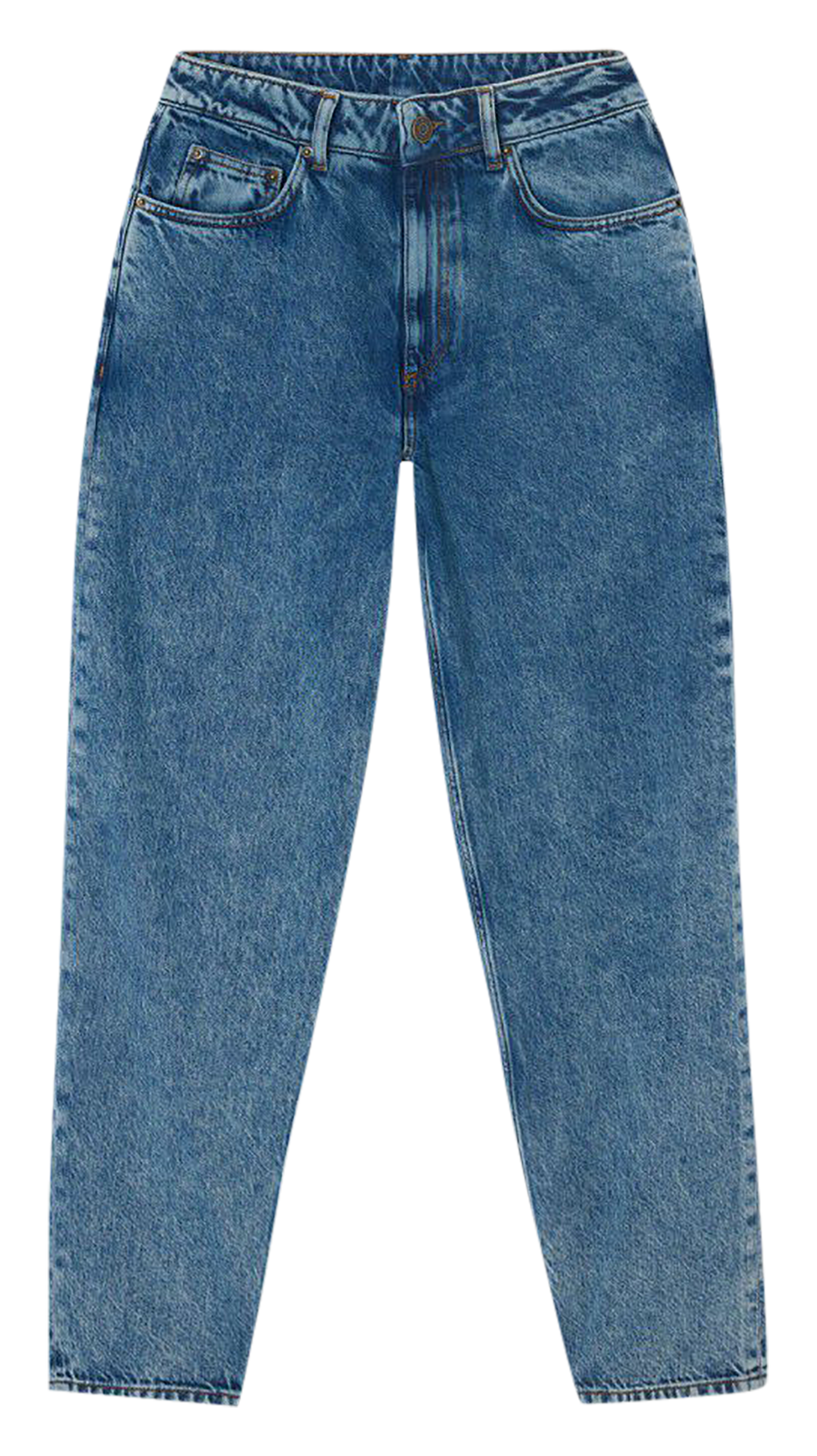 Ballonjeans aus Baumwolle AMERICAN VINTAGE Blau