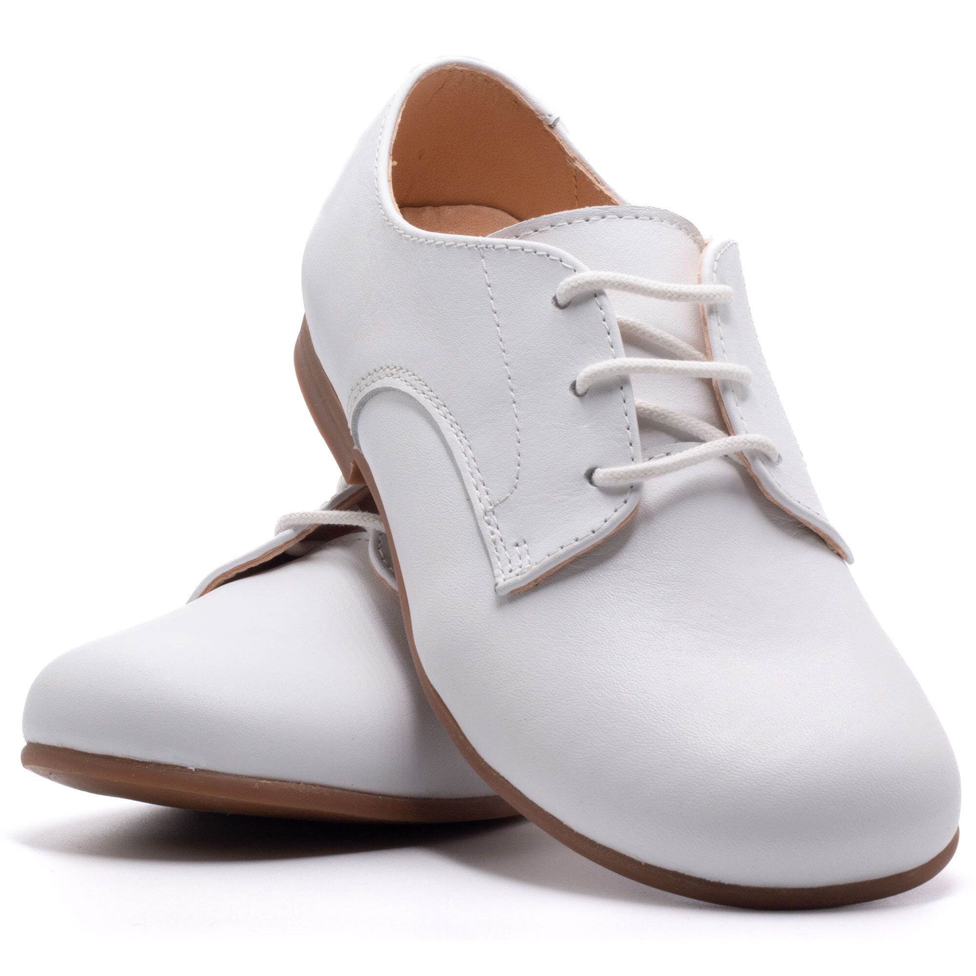 Chaussure ceremonie garcon Boni & Sidonie Blanc