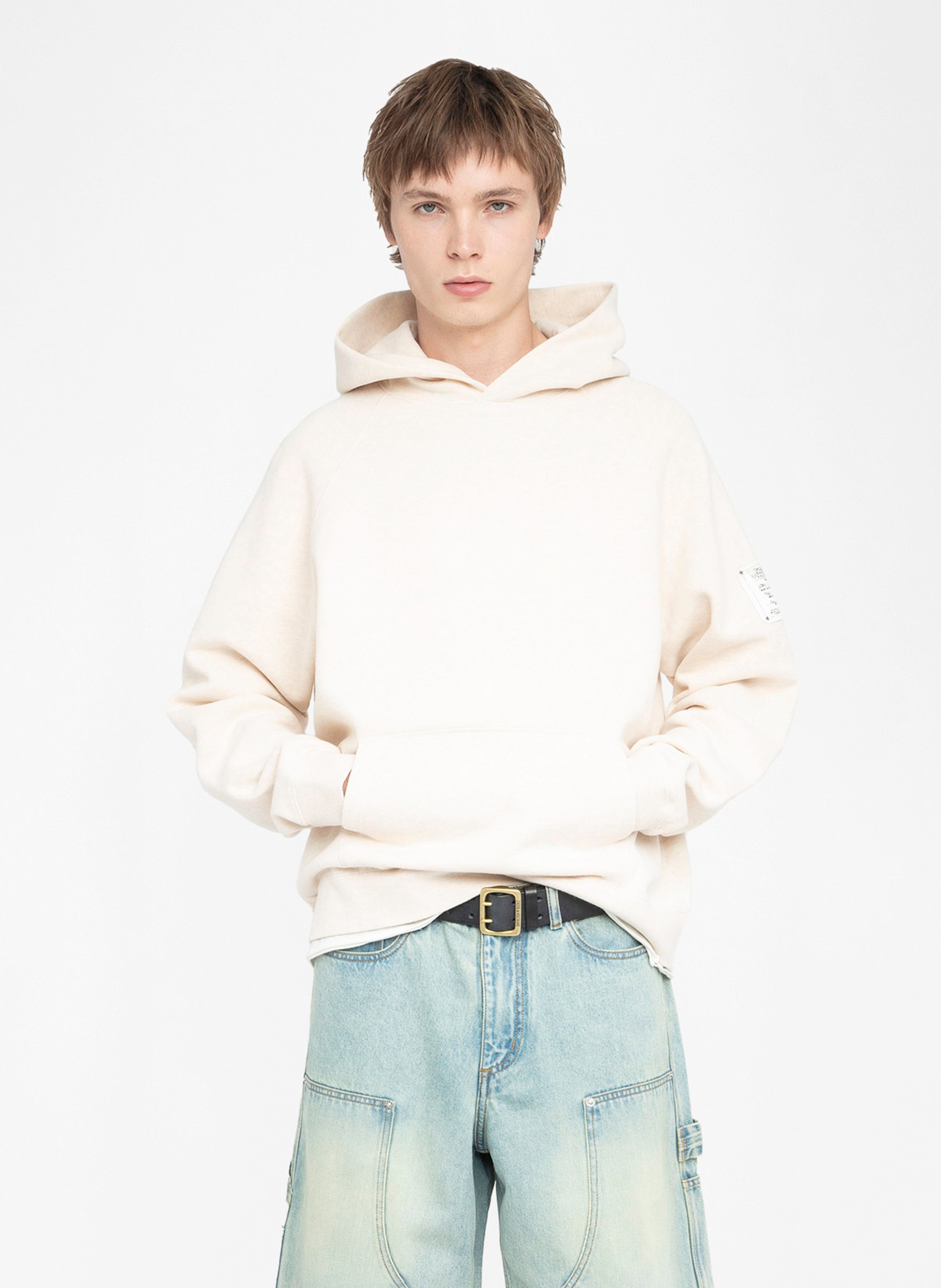 Sweat col rond en coton mélangé ZADIG&amp;VOLTAIRE Marron