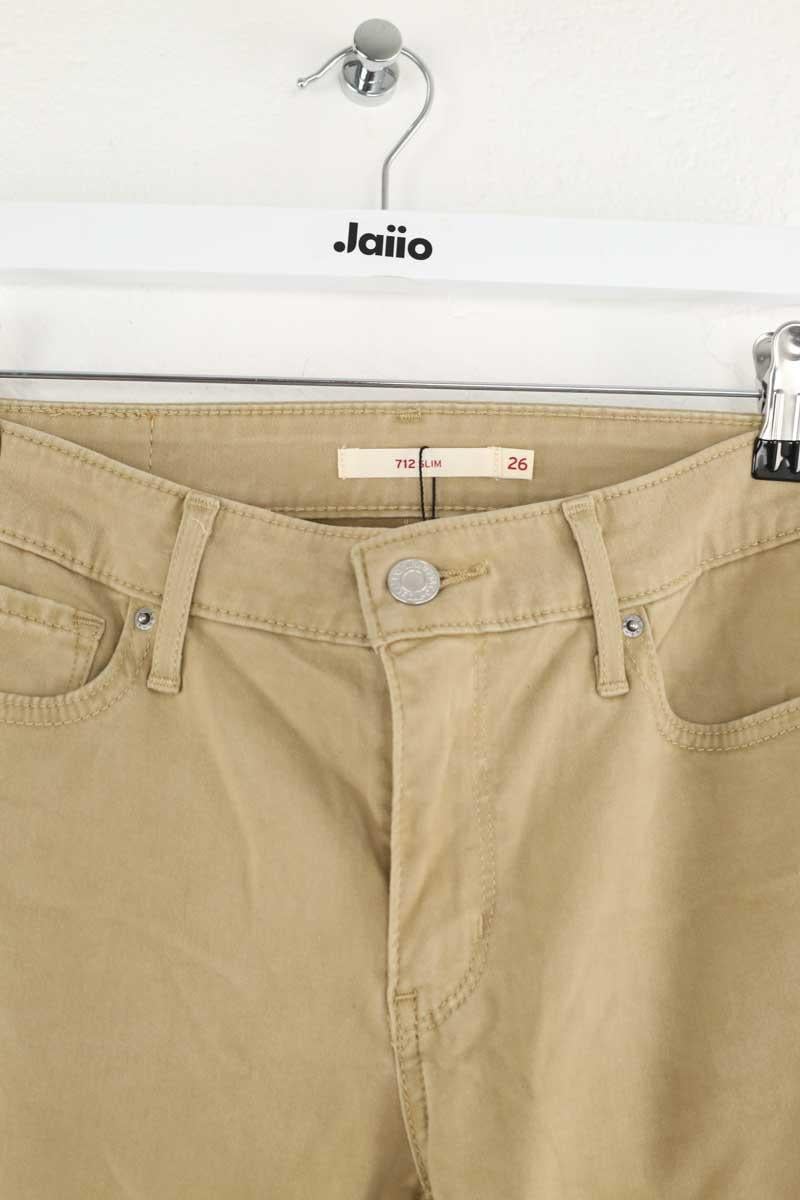 Slim-fit cotton cargo pants LEVI'S - Seconde main Beige
