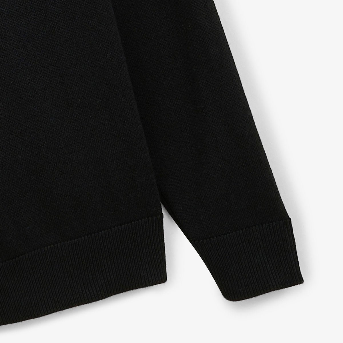 Sweater with trucker collar SERGE BLANCO Black