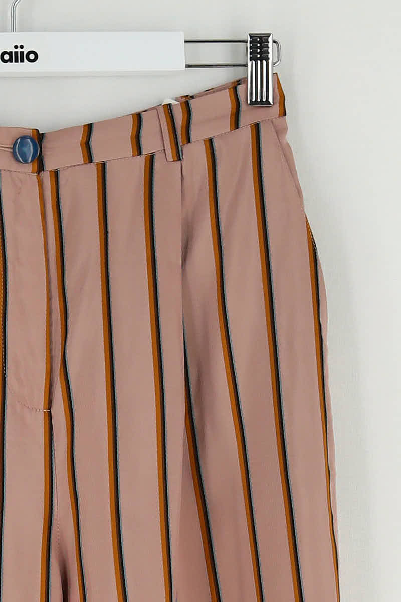 Wide trousers CHLOE STORA - SECONDE MAIN Pink