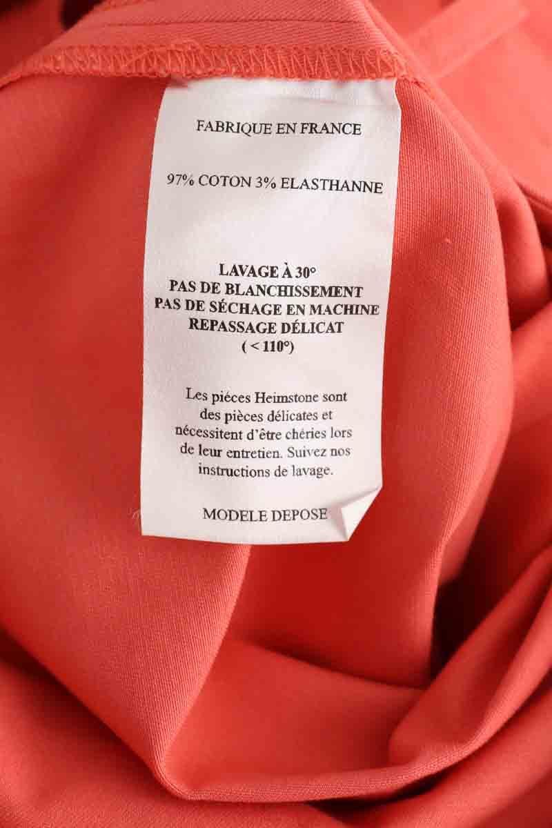 Pantalon droit HEIMSTONE - Seconde Main Orange