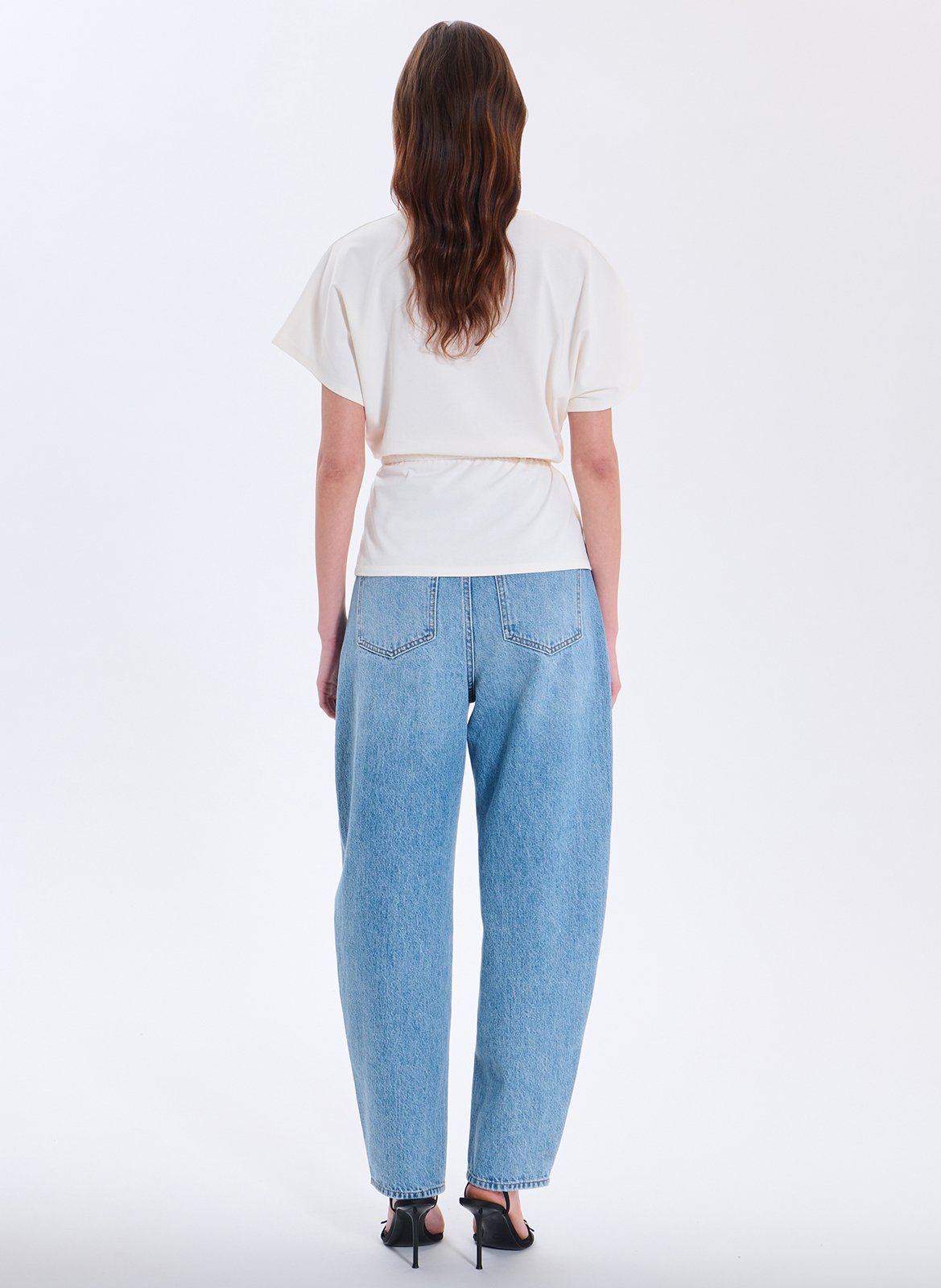 Effen T-shirt | Wit ZAPA Dames