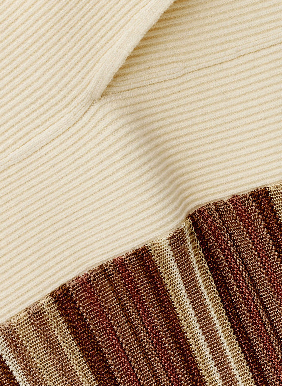 Robe longue encolure V BA&SH Multicolore