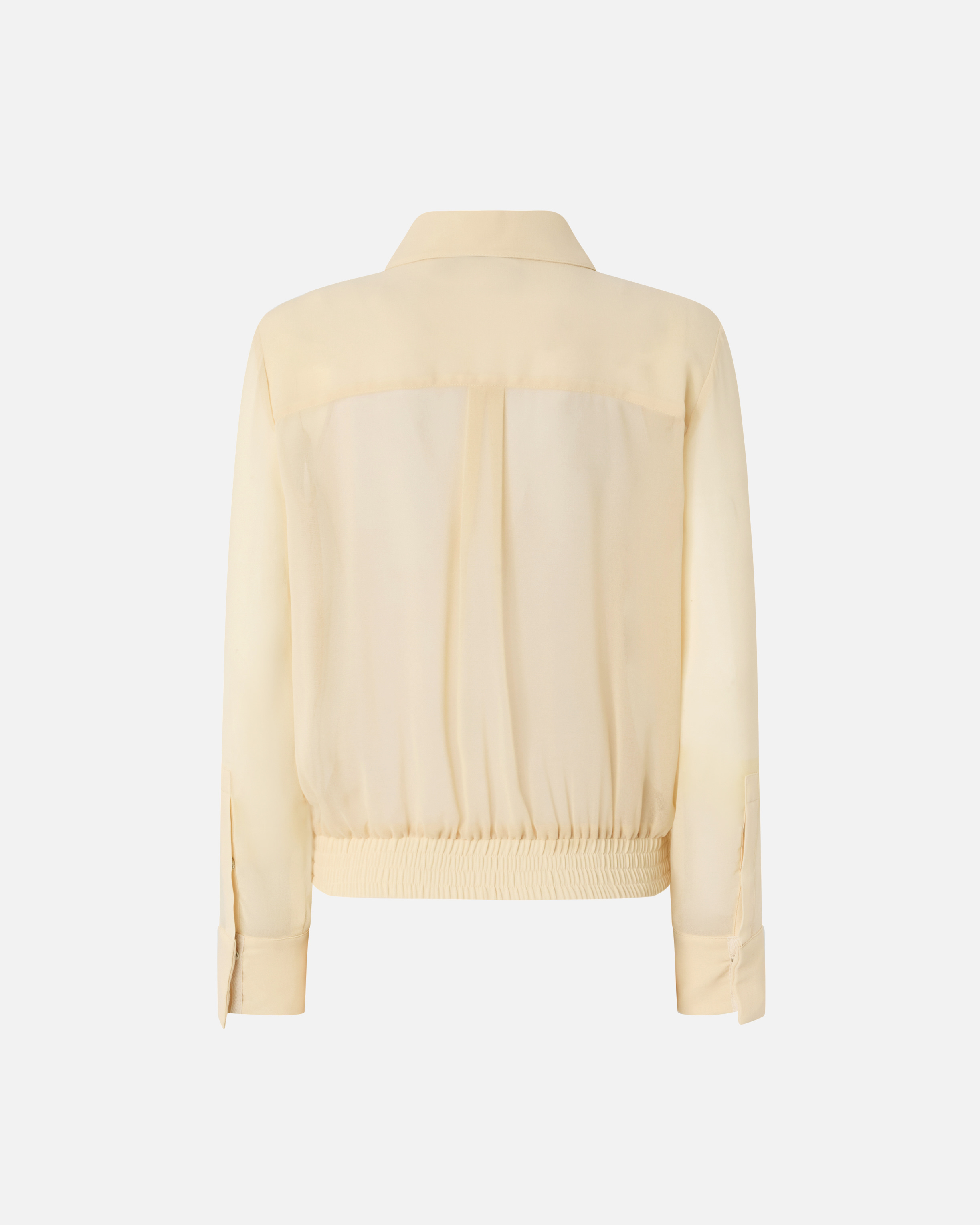 Chemise semi-transparente avec détails métalliques PINKO Bleu