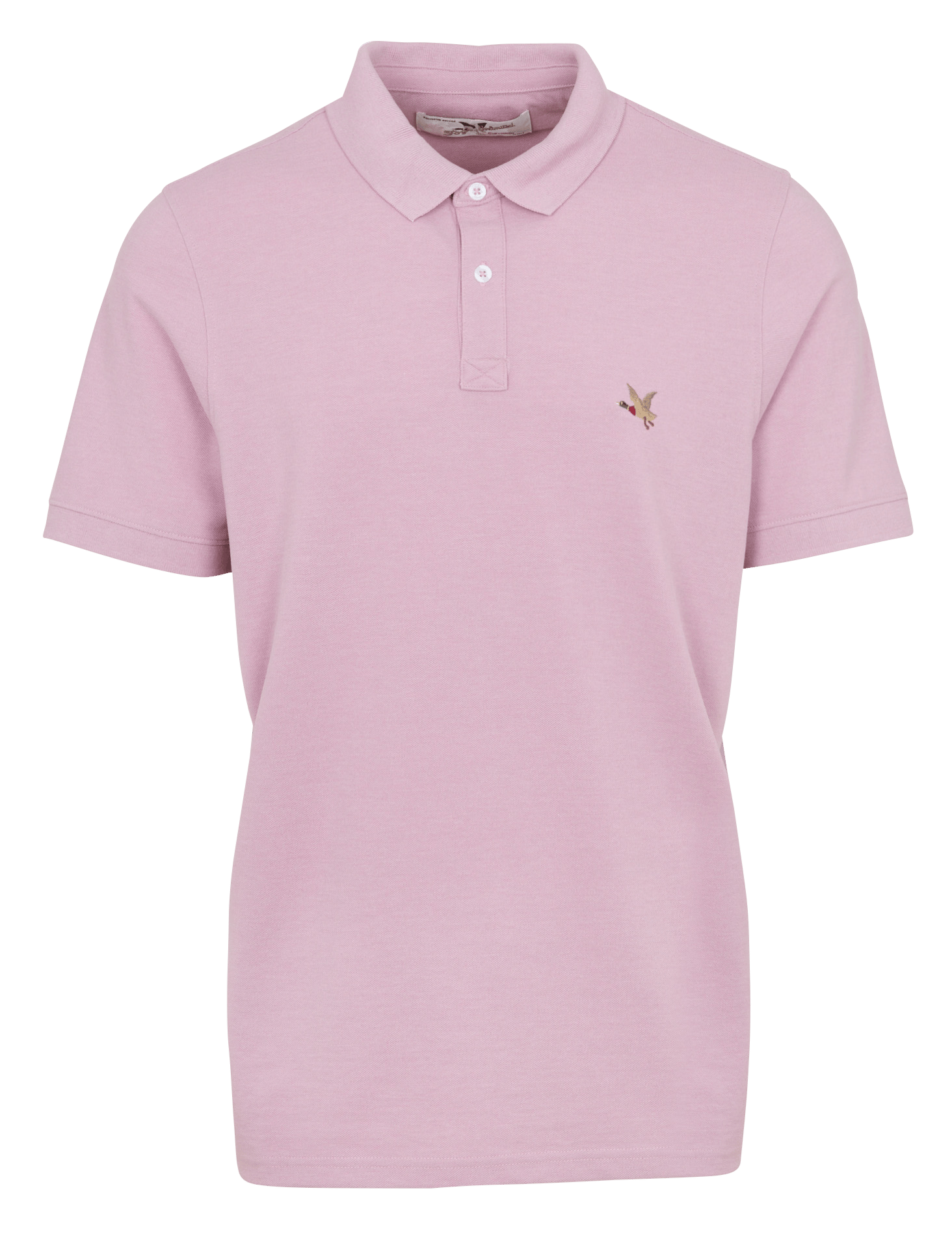 Kurzärmliges Poloshirt aus Bio-Baumwolle O'TOGS Parme chine