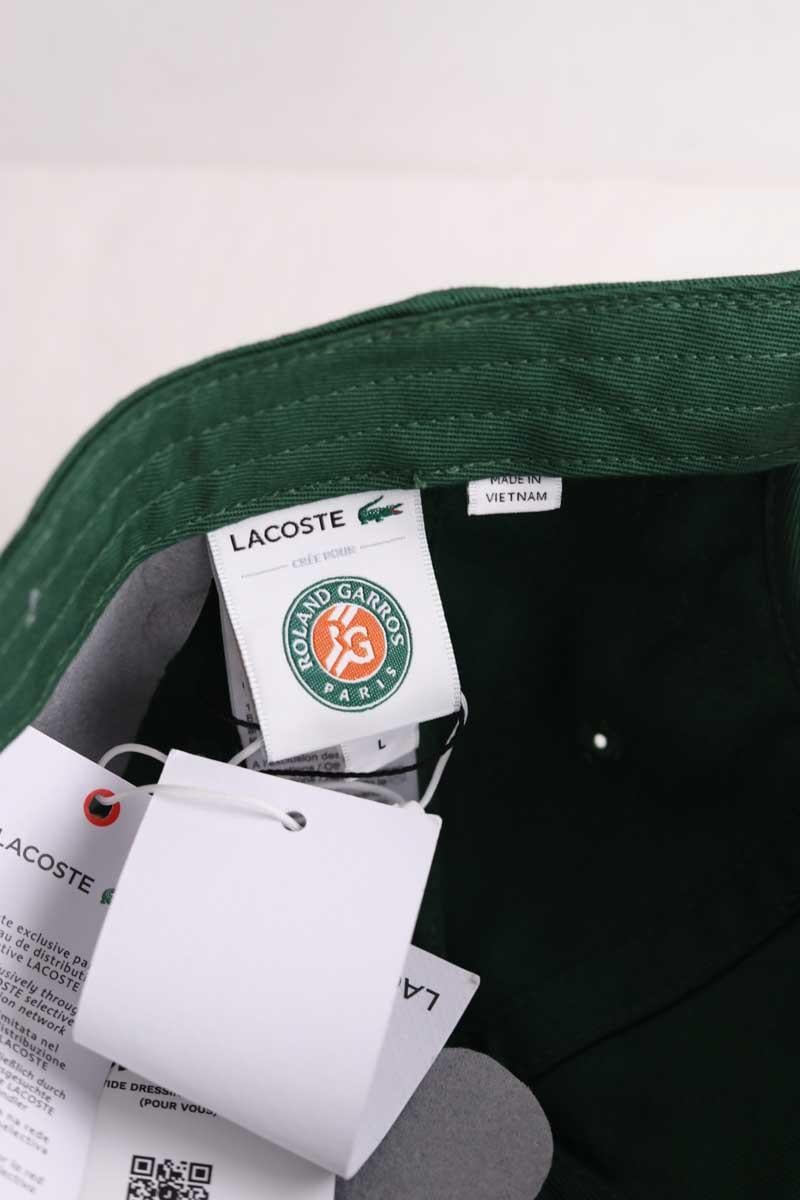 Cap LACOSTE - SECONDE MAIN Green