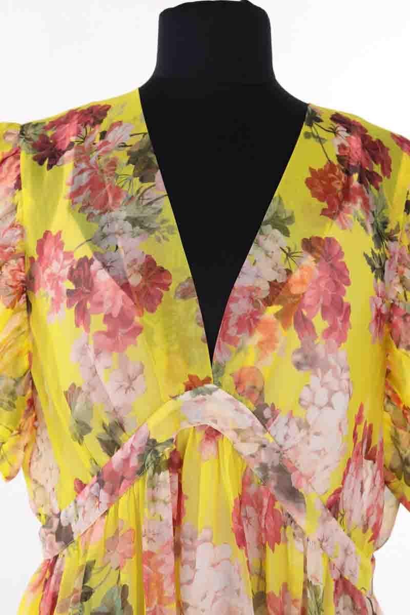 Dress TARA JARMON - Seconde Main Yellow