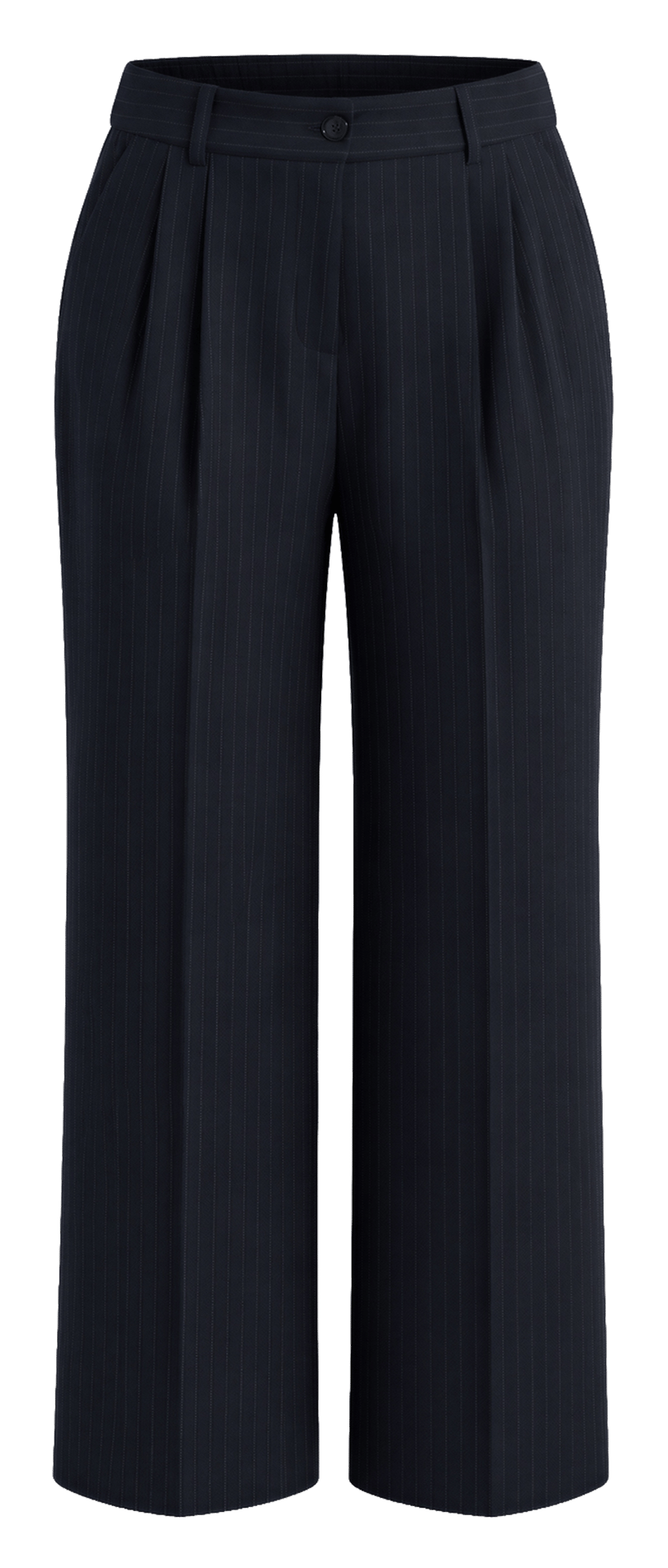 Wide-leg wool-blend pants PABLO Blue