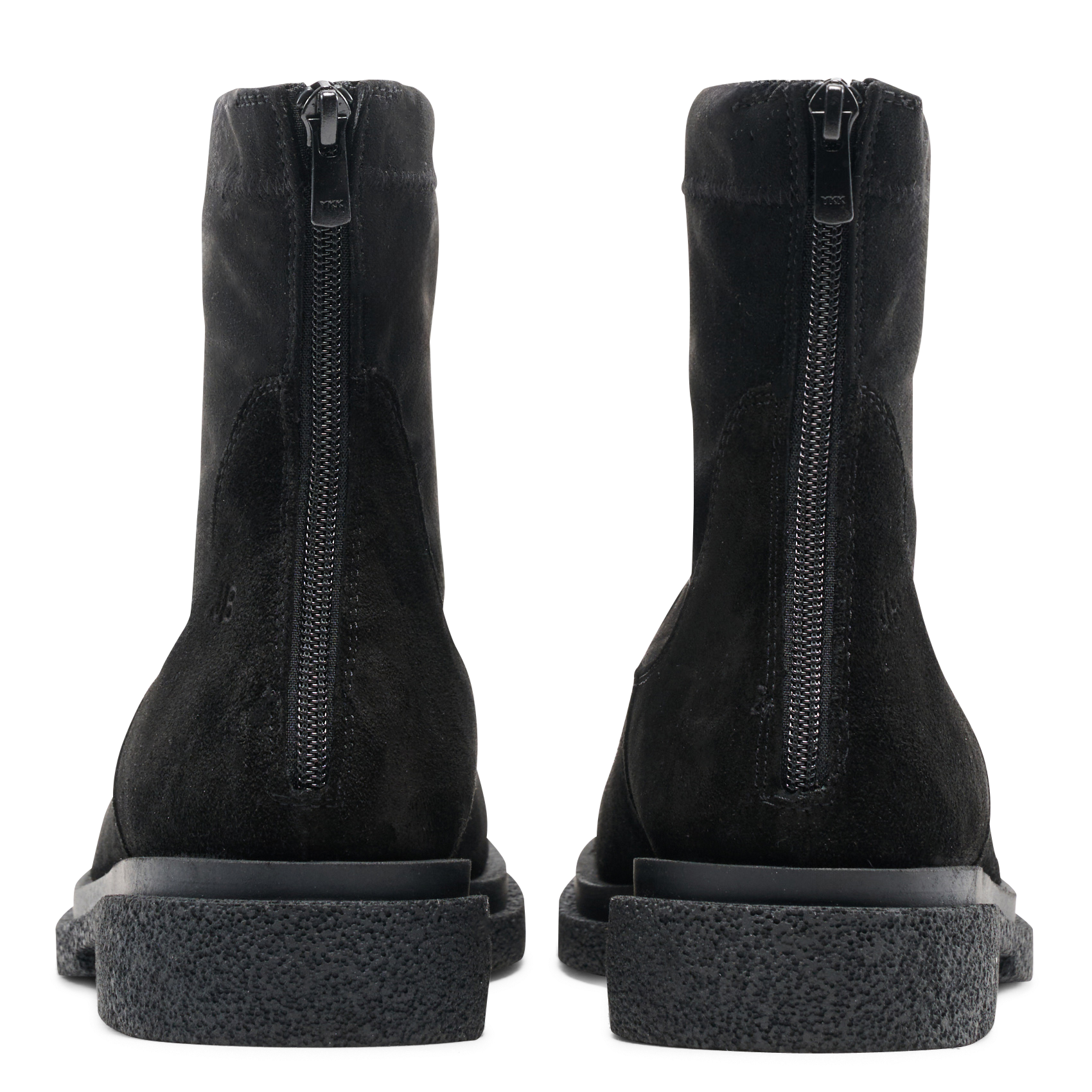 Suede leather ankle boots JB MARTIN Black