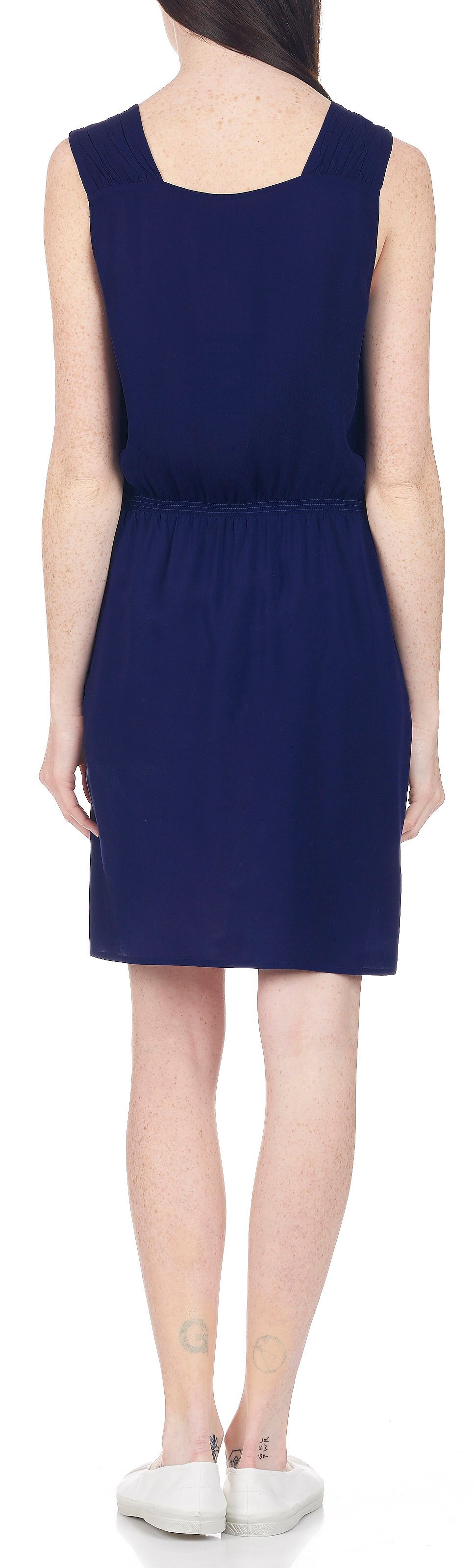 Tennis à élastique en toile BENSIMON Blanc