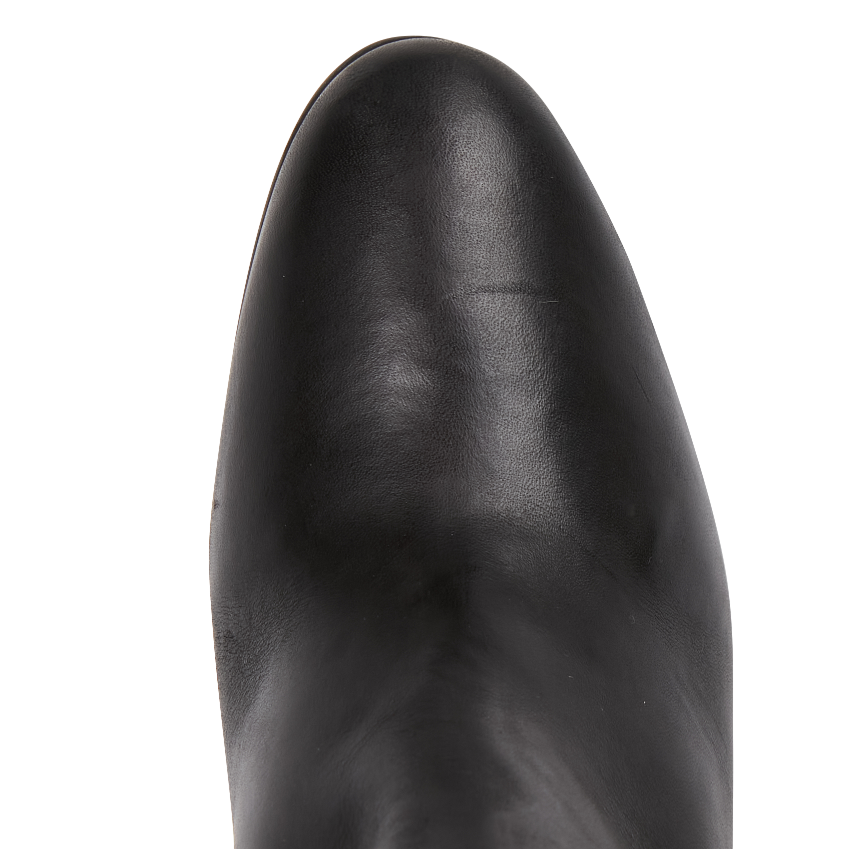 Heeled leather boots JONAK Black