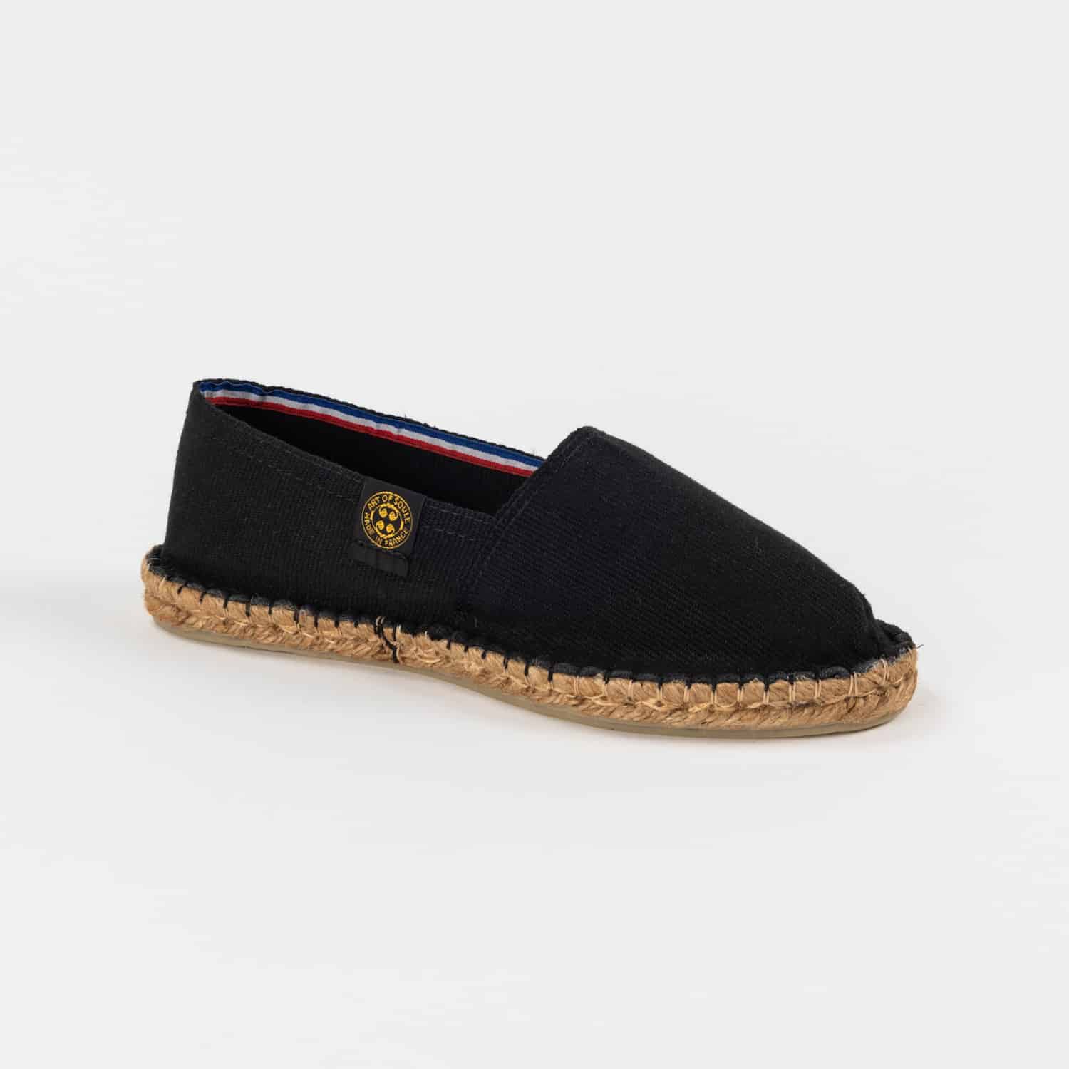 Striped espadrilles ART OF SOULE Black