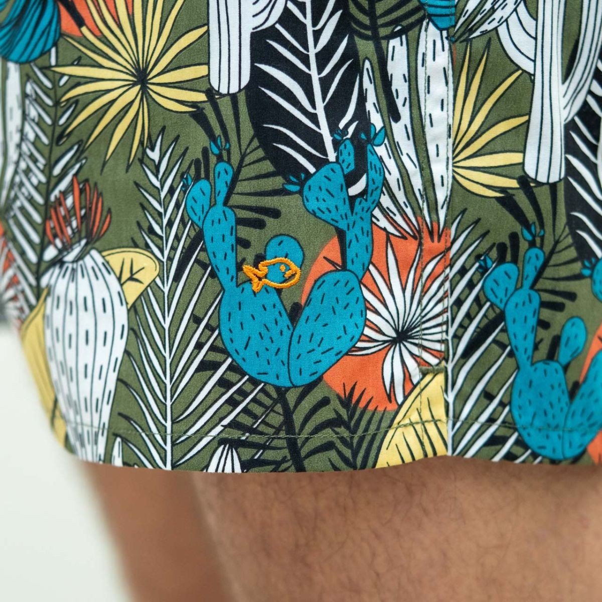 Organic cotton boxer shorts BILLYBELT Multicolored