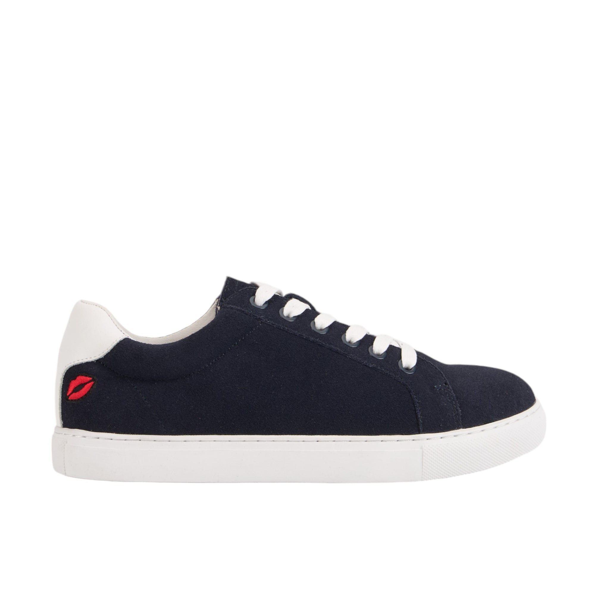 Jimmy leather sneakers BONS BAISERS PARIS Blue
