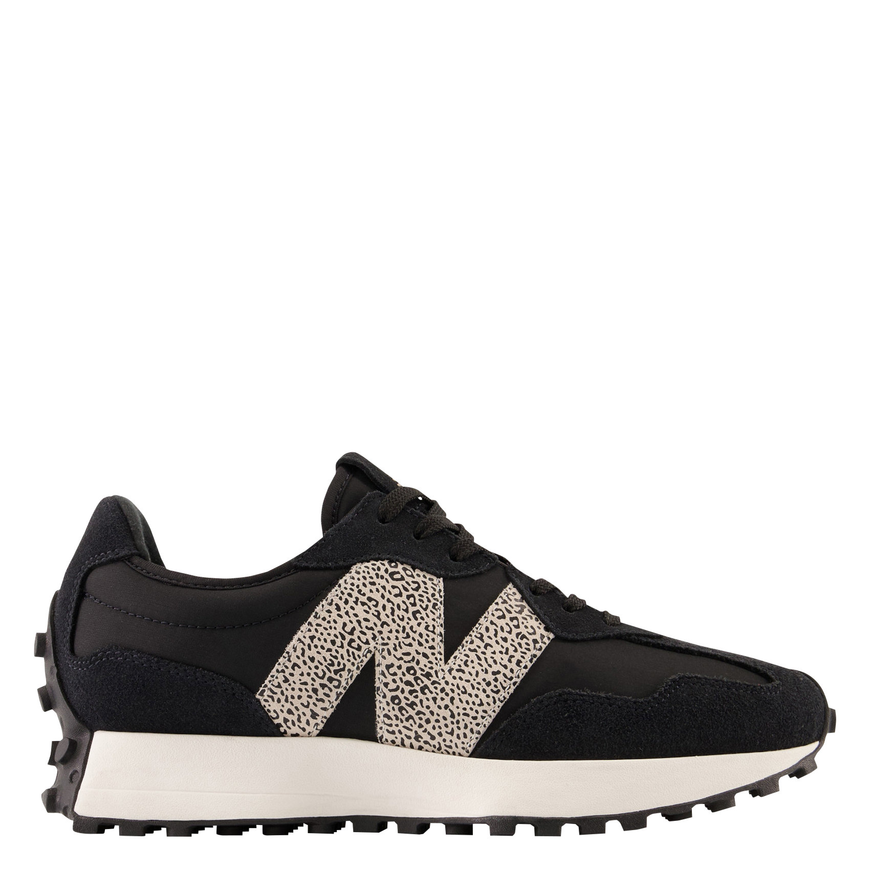 Low-top leather sneakers // Attente Go Evan NEW BALANCE Black