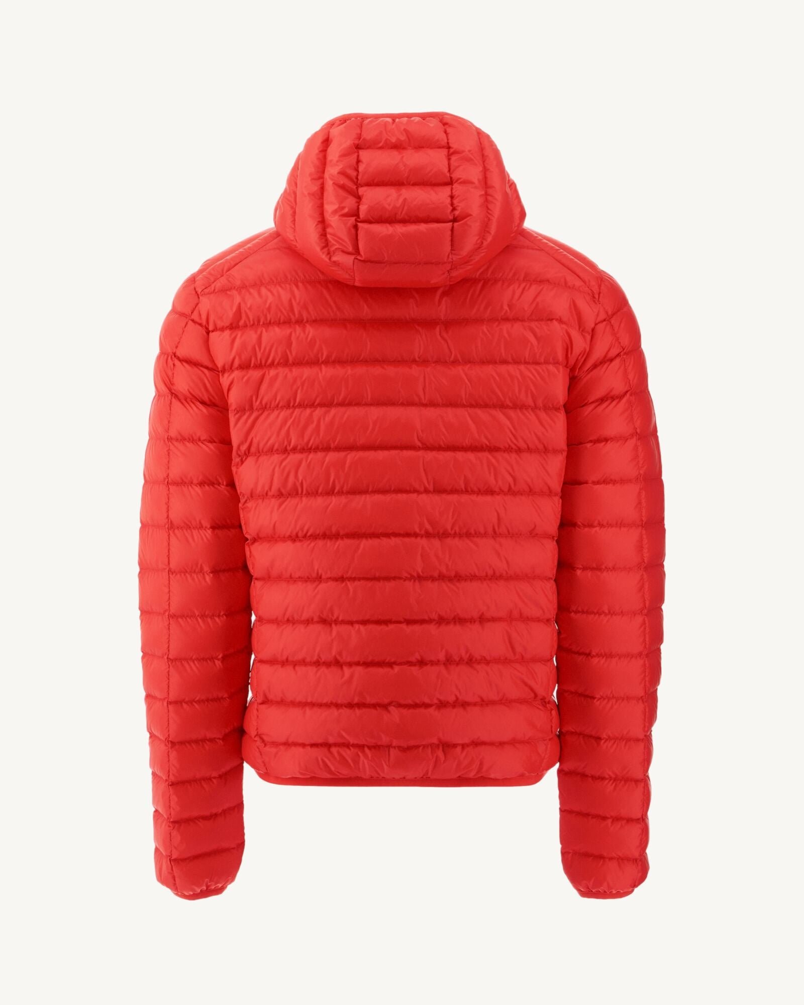 Lightweight hooded puffer jacket nico JOTT Red