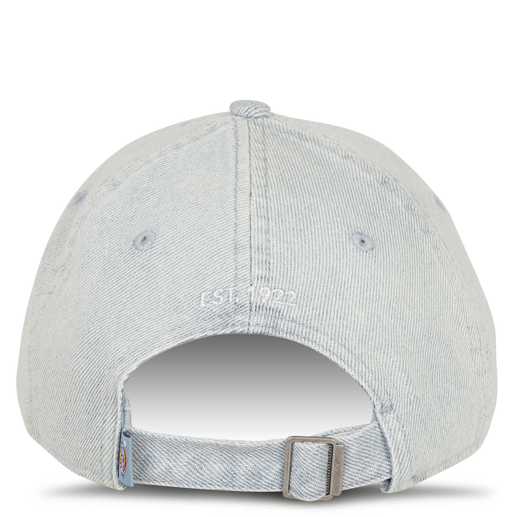 Casquette en denime de coton Bleu
