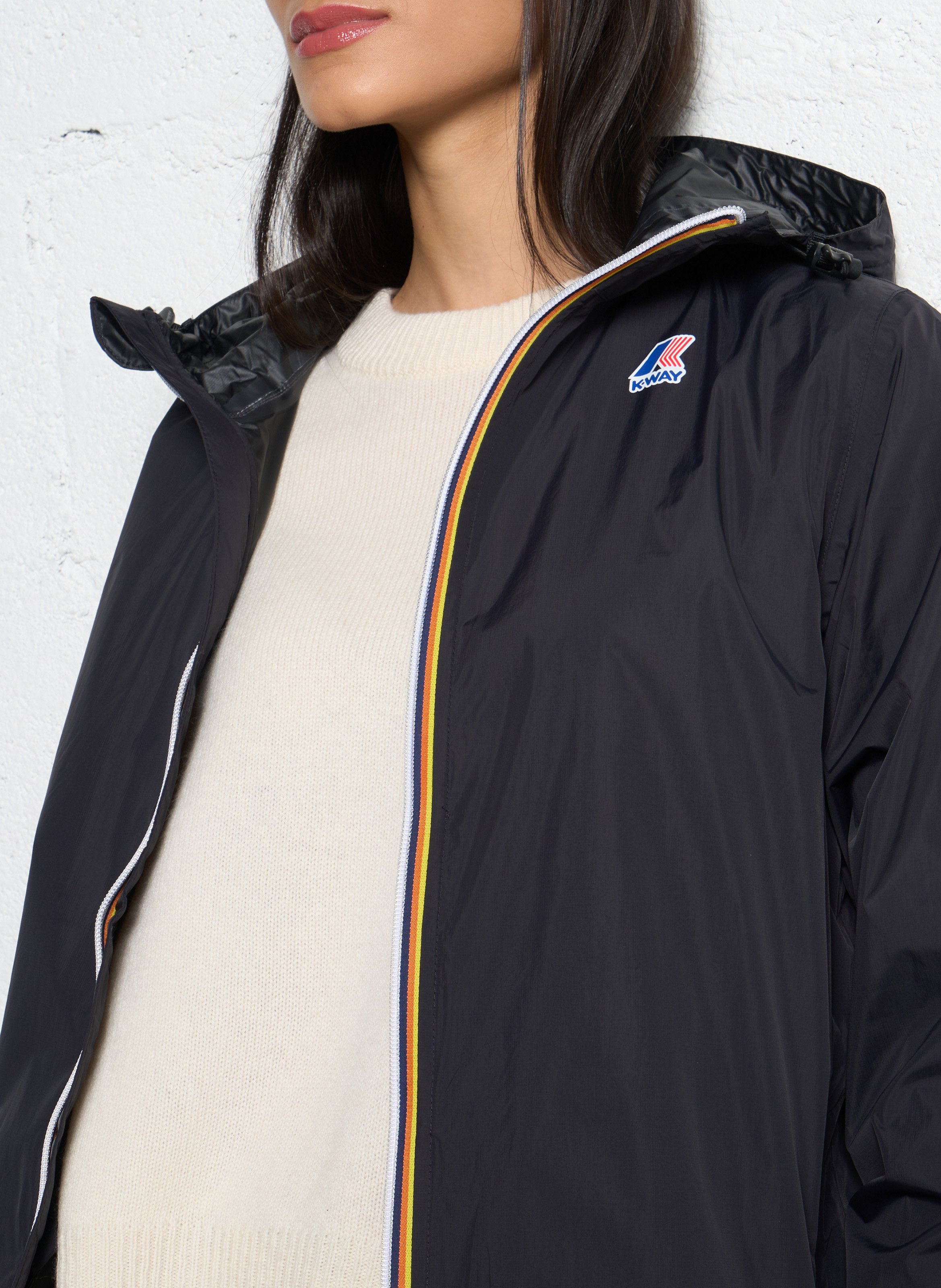 Windjacke K-WAY Schwarz