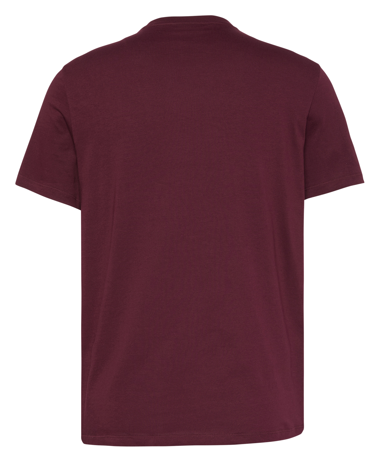 Gerade geschnittenes T-Shirt aus Baumwolle CALVIN KLEIN Rot