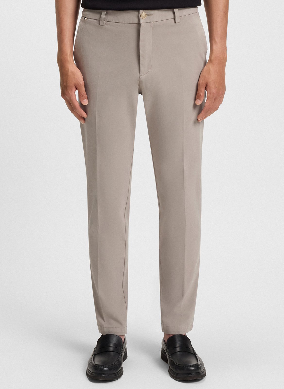 Cotton-blend bucket hat BOSS Beige