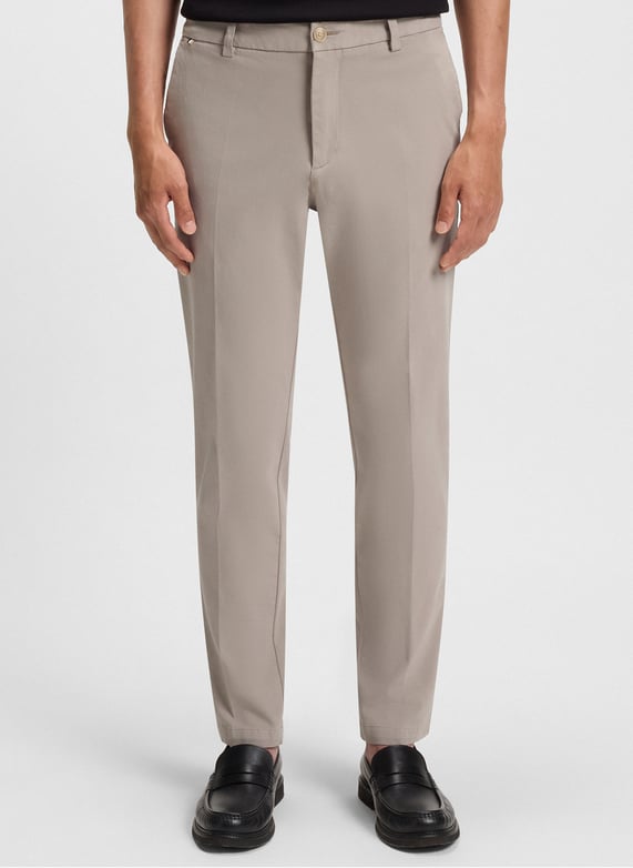 Cotton-blend bucket hat | Beige by BOSS Cotton-blend bucket hat Beige