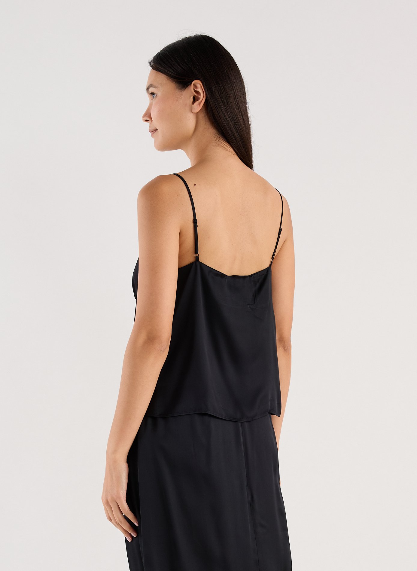 Caraco col v en dentelle SAISON 1865 Noir