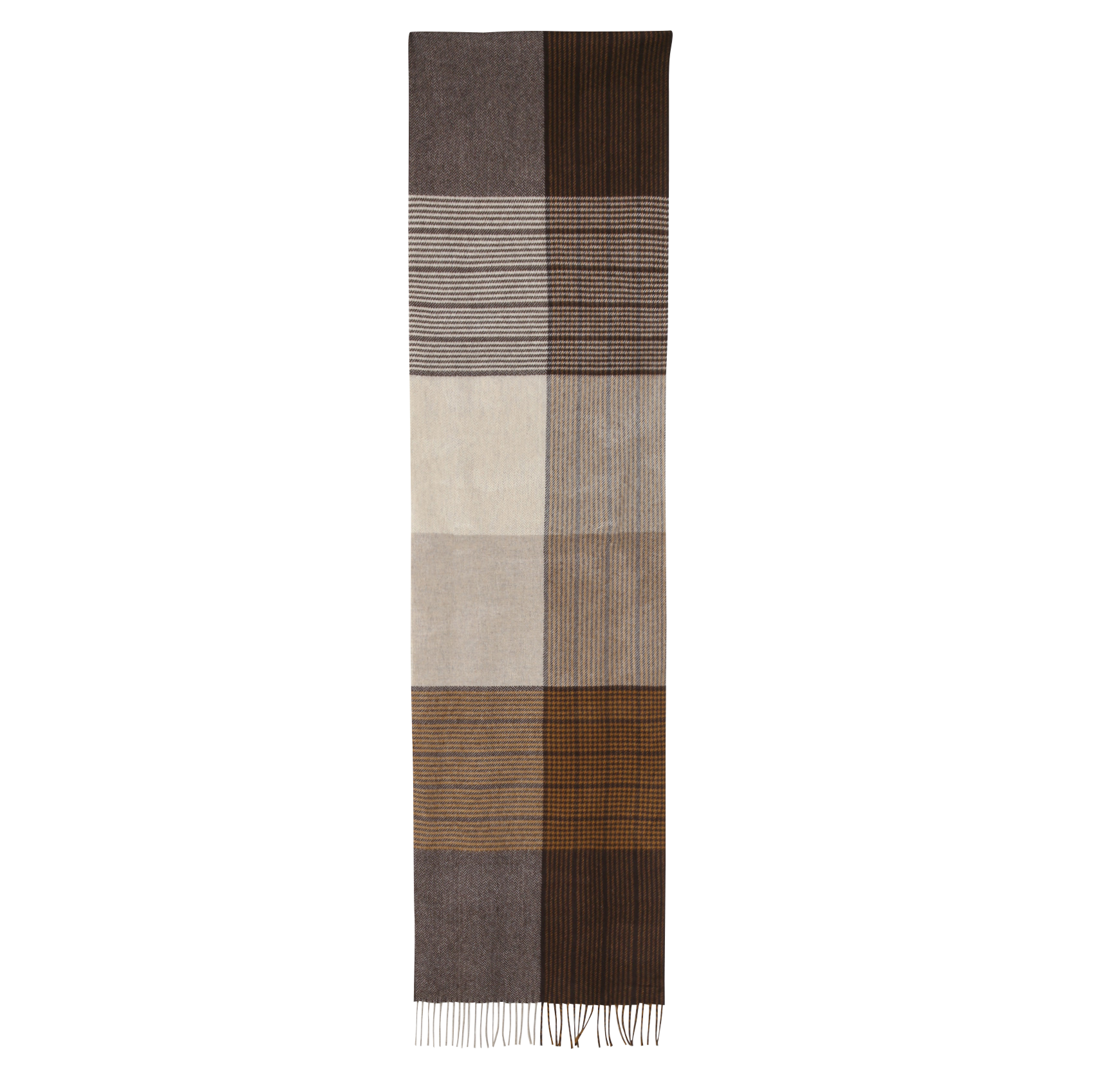 Echarpe en laine HACKETT Marron