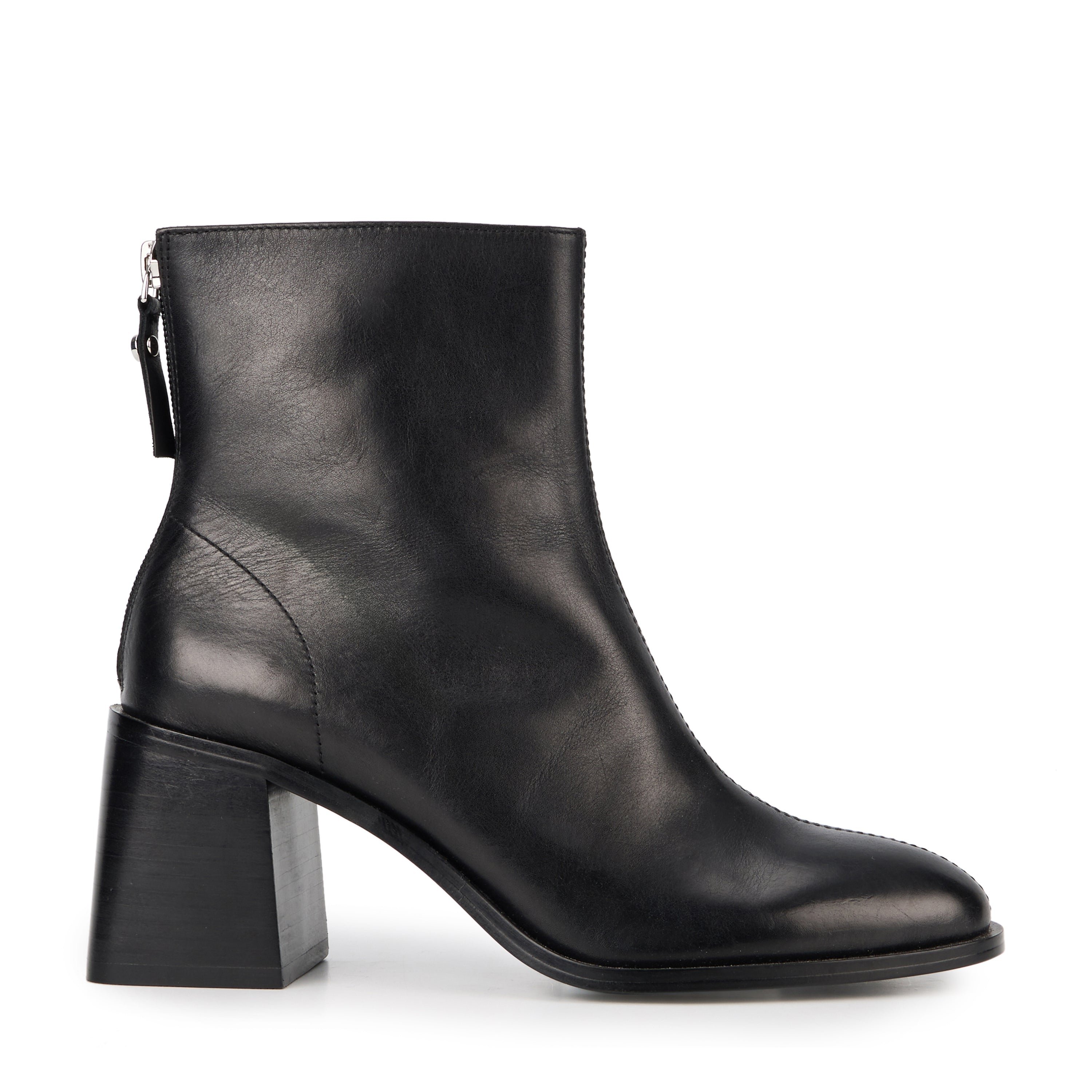 Smooth leather Lennie BONS BAISERS PARIS Black